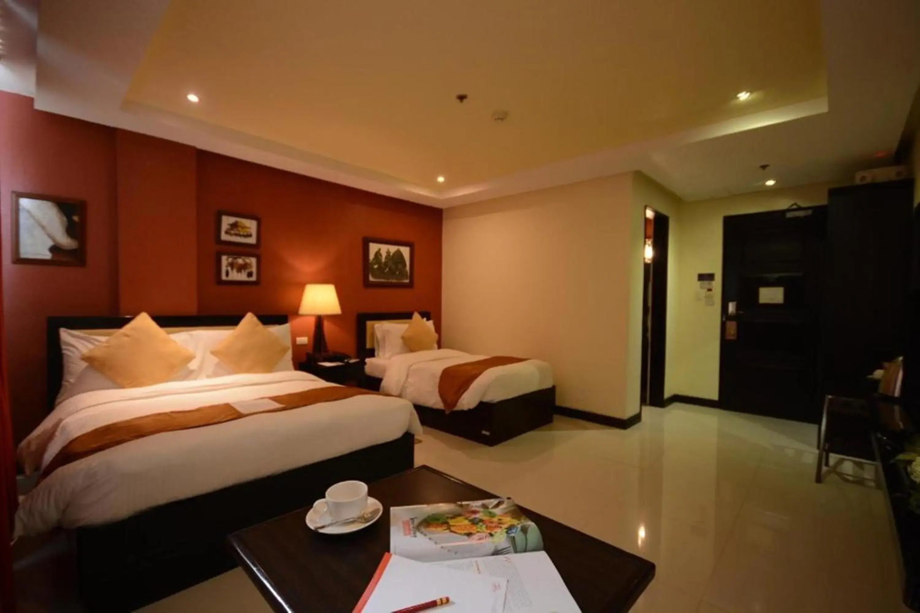 Bed in Hotel Centro Puerto Princesa Near Airport Bed in Hotel Centro Puerto Princesa Near Airport