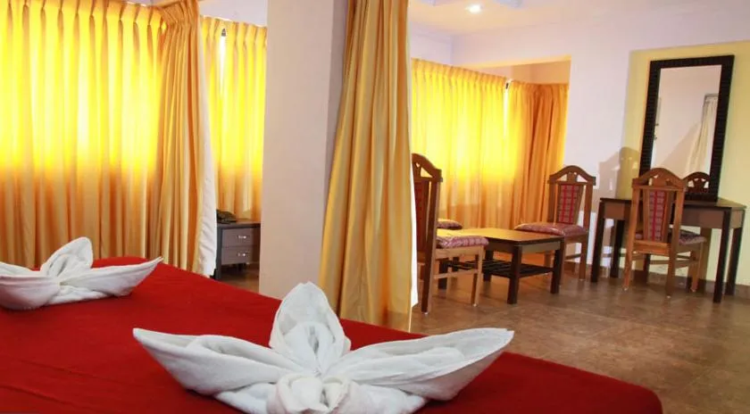 Photo of the whole room, Bed in Saiesh International Hotel