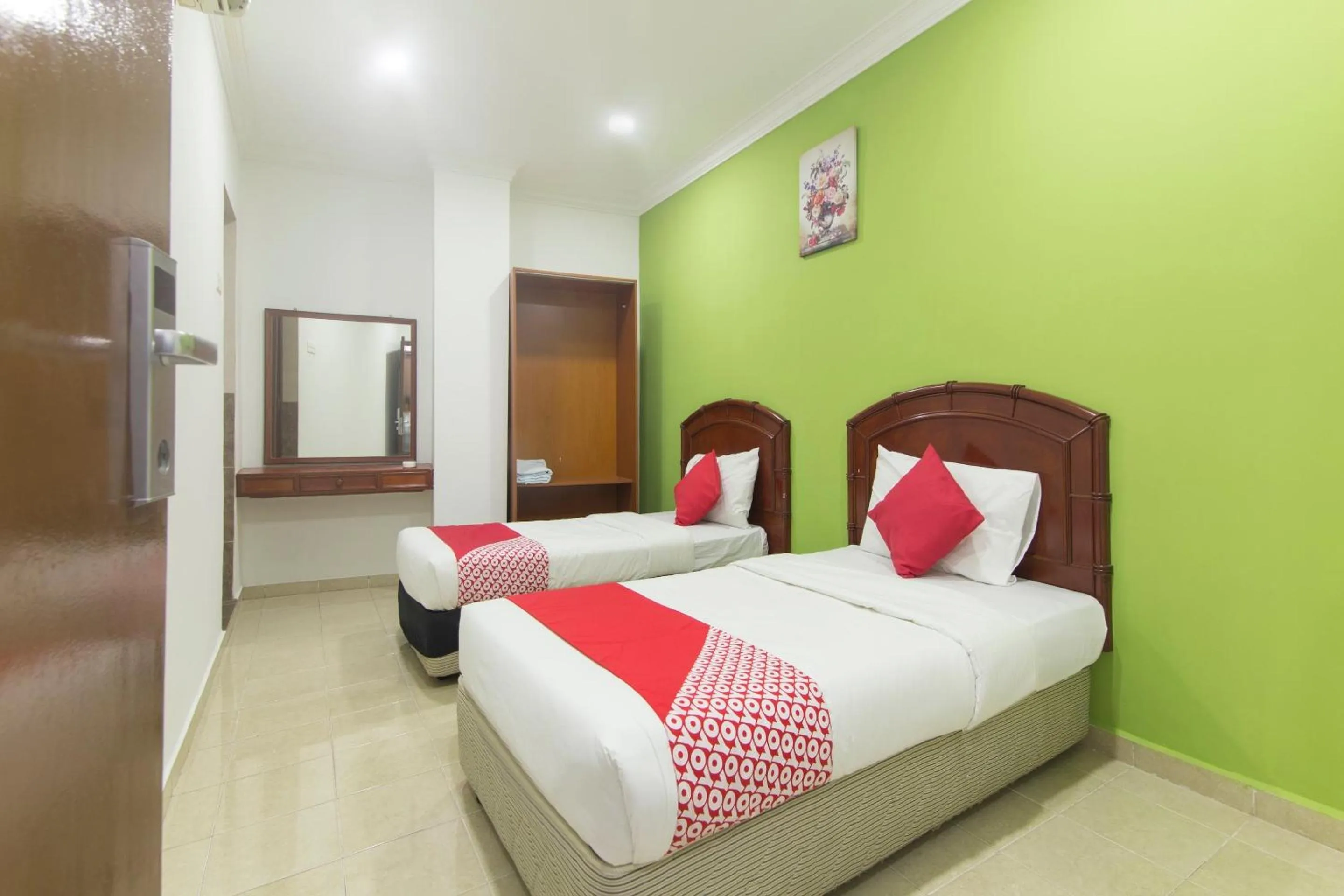 Bedroom in OYO 805 Hotel Run Star