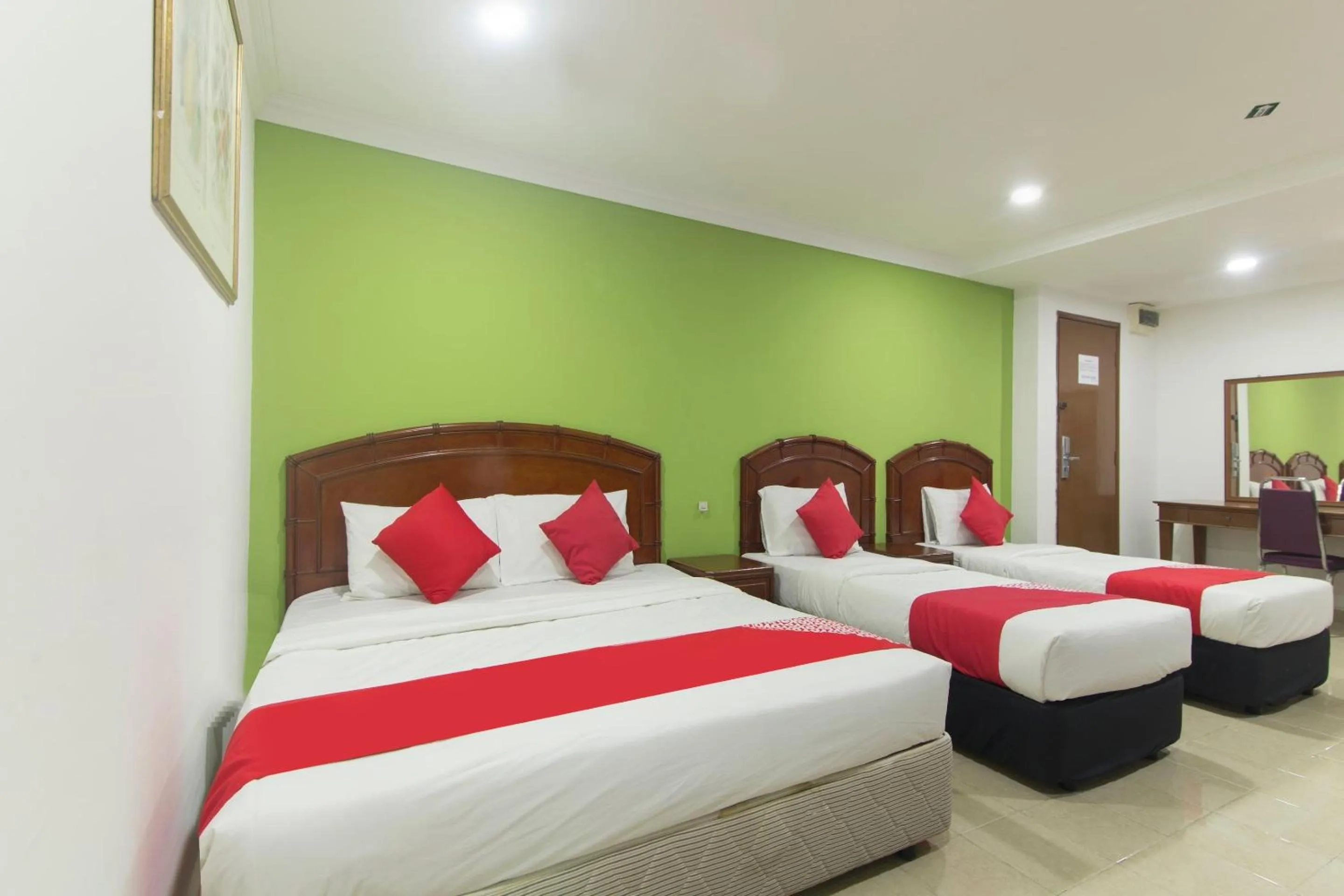 Bedroom in OYO 805 Hotel Run Star