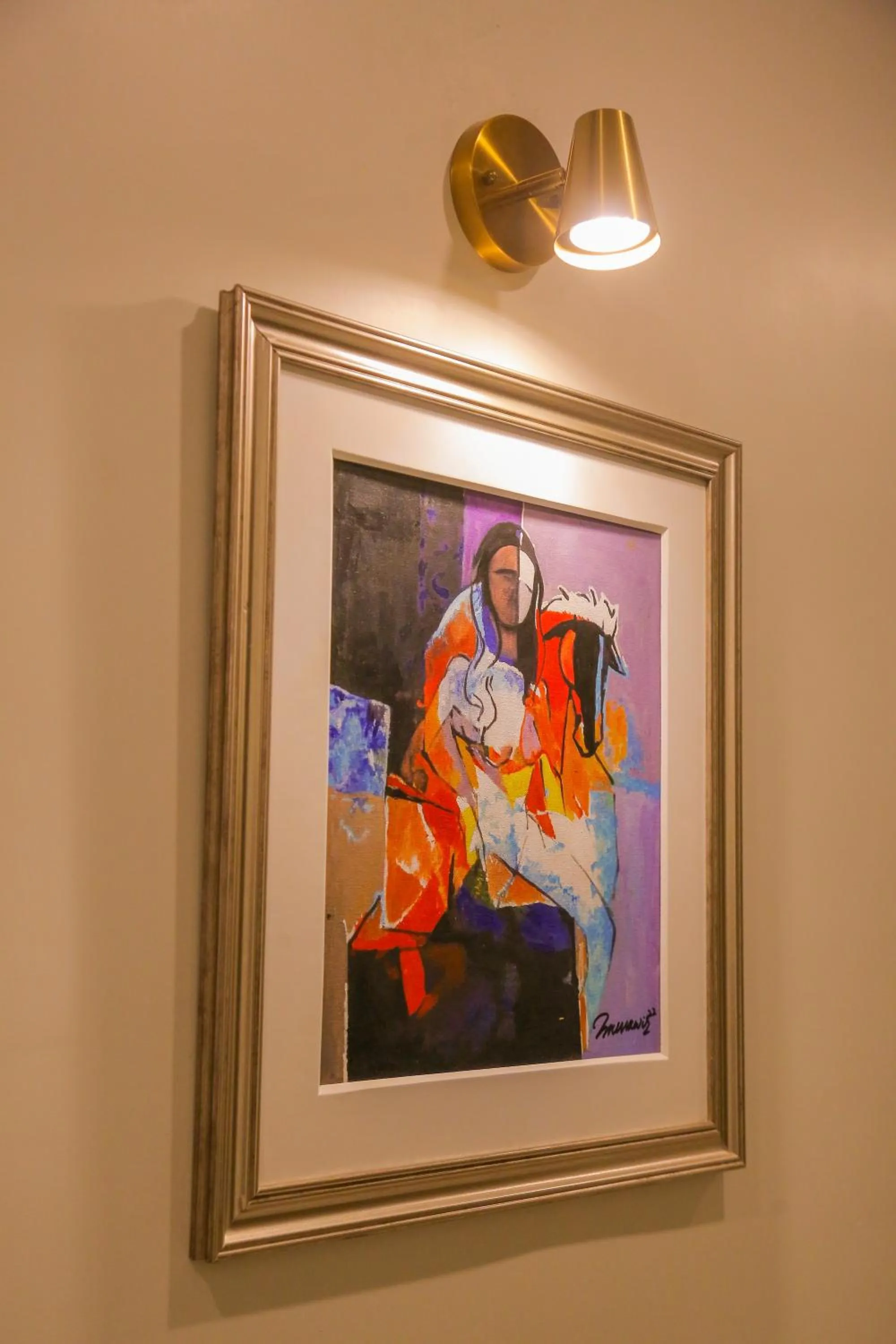 Decorative detail in Premier Inn Gulberg Lahore