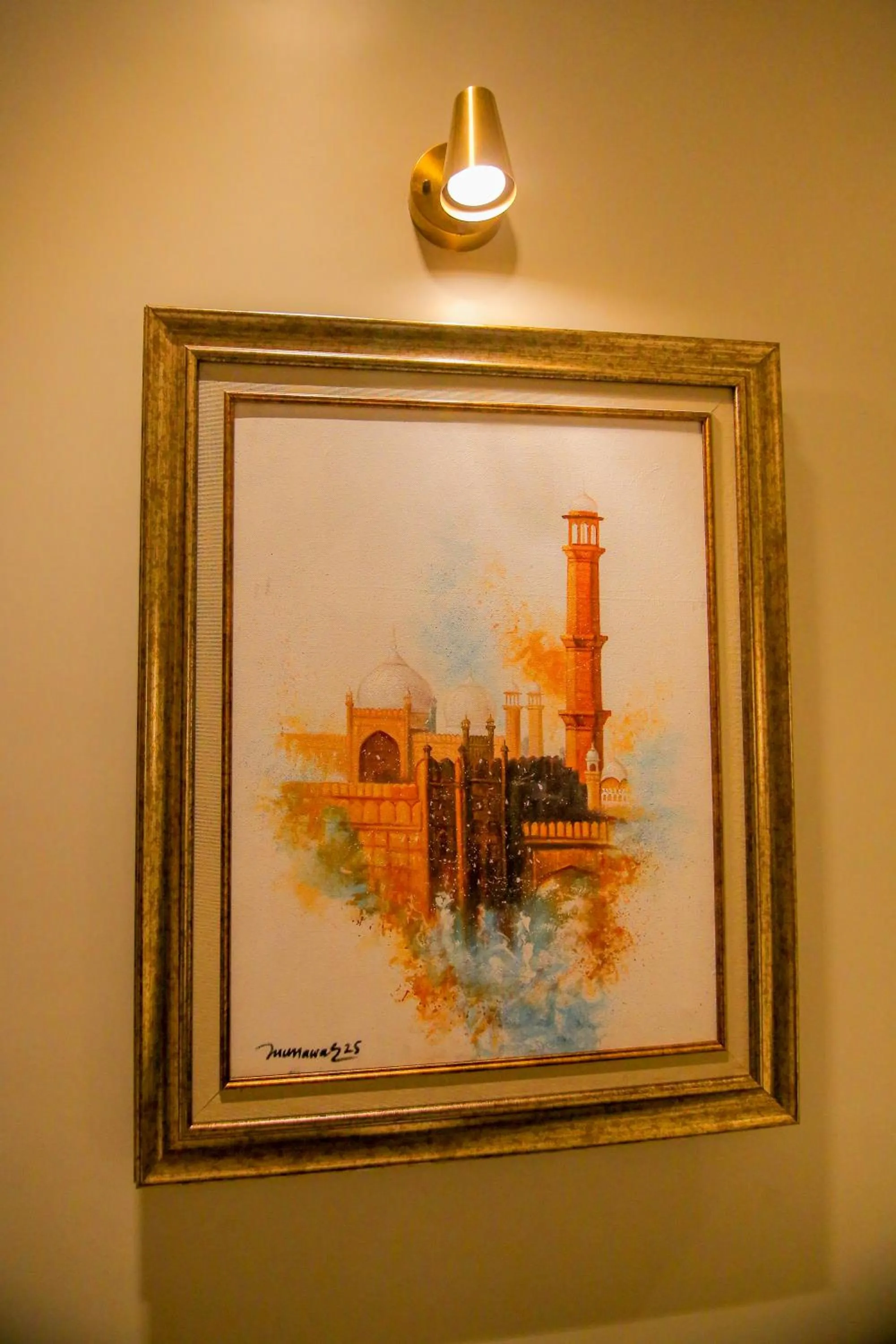 Decorative detail in Premier Inn Gulberg Lahore