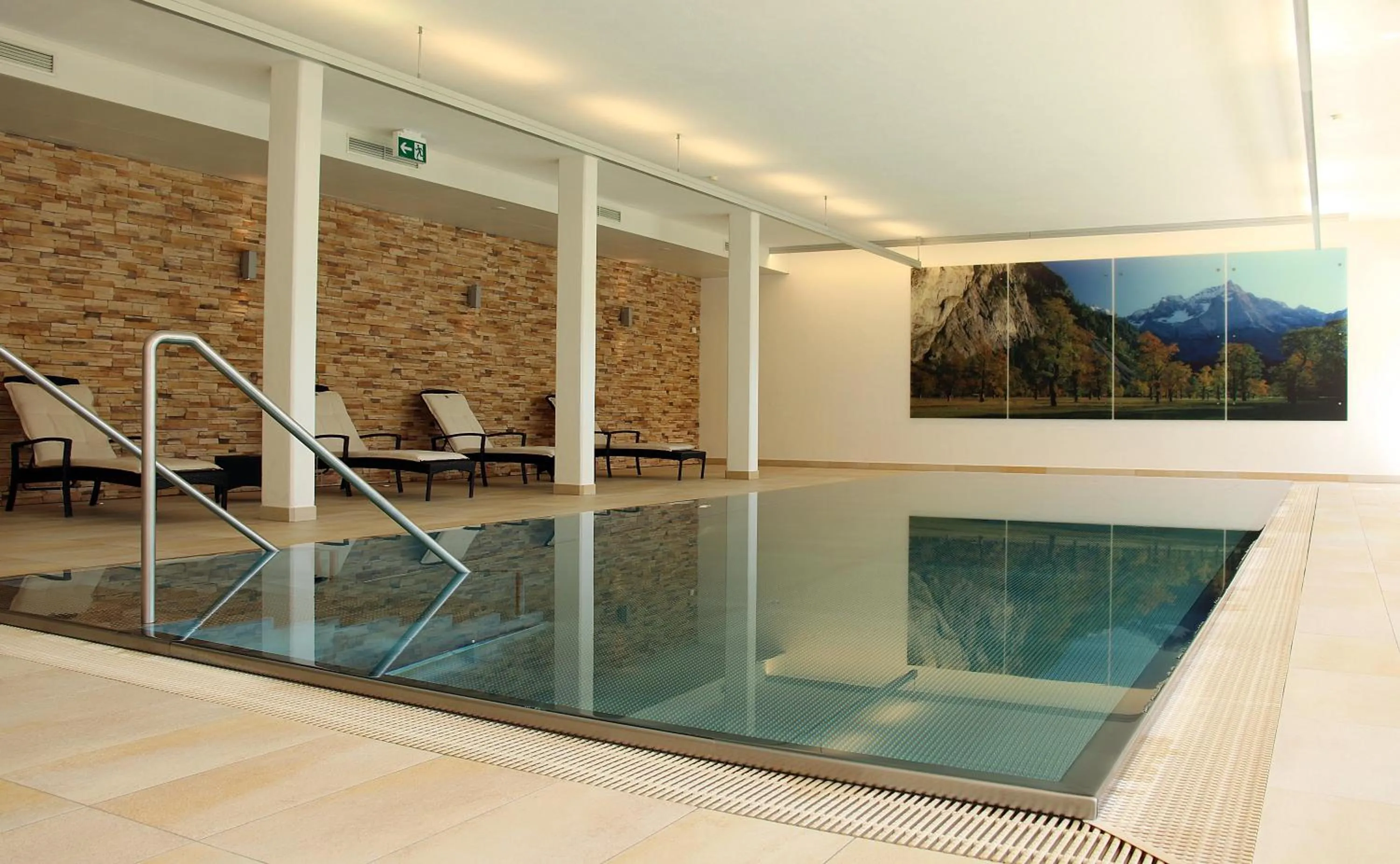 Spa and wellness centre/facilities in Hotel Achentalerhof