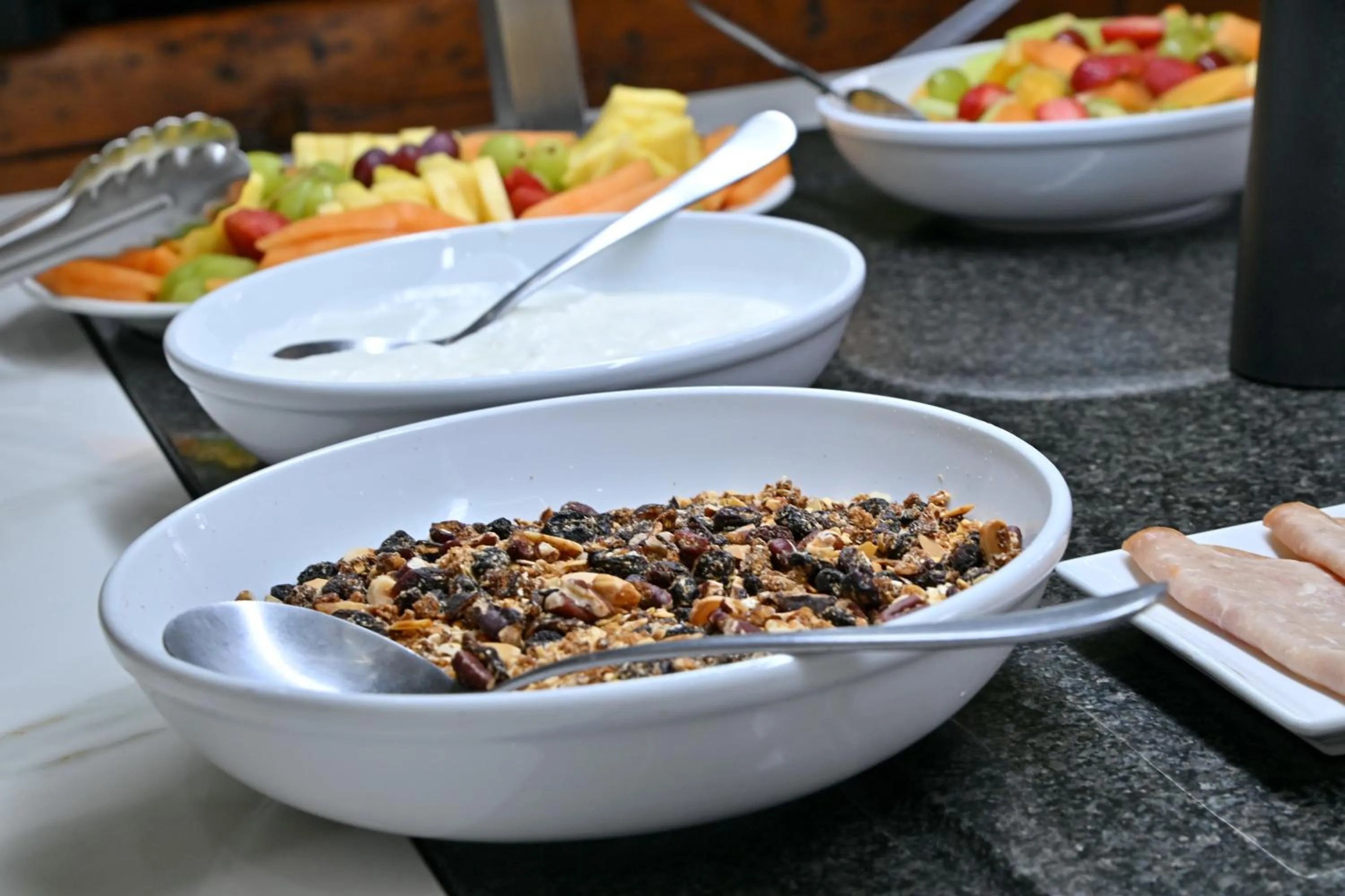 Buffet breakfast in Val Du Charron Wine & Leisure Estate