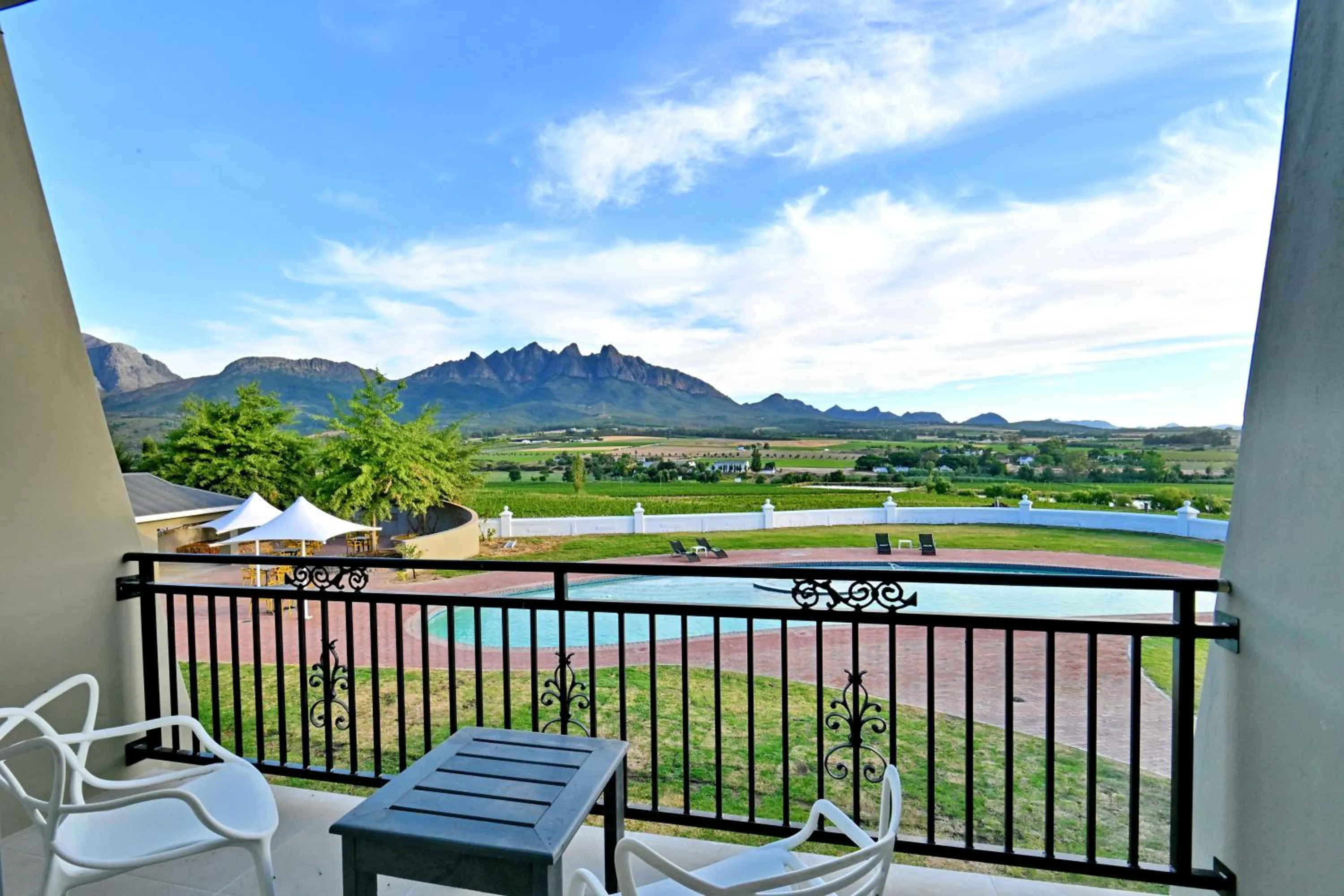 Balcony/Terrace in Val Du Charron Wine & Leisure Estate