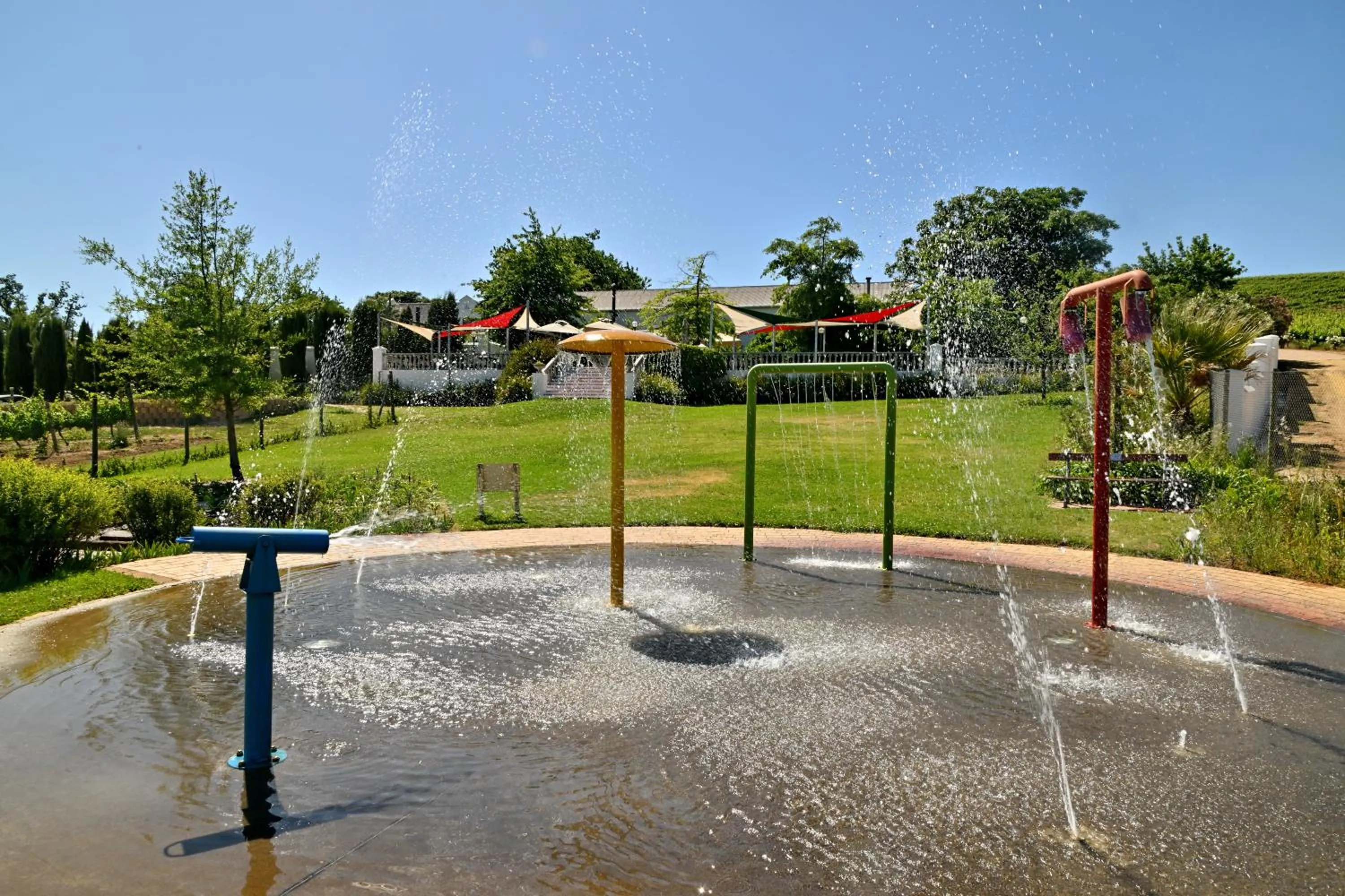 Children play ground in Val Du Charron Wine & Leisure Estate