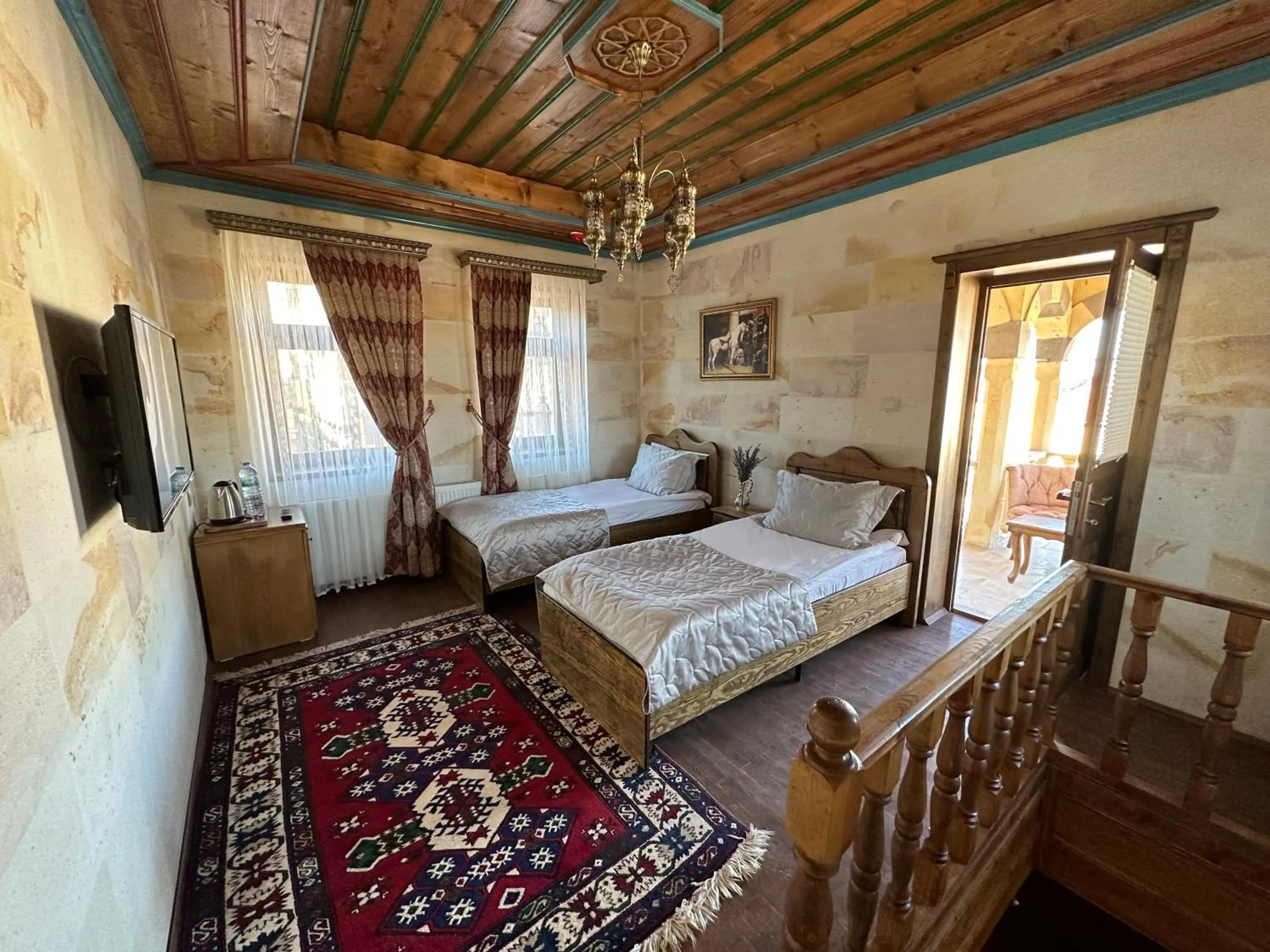 Bed in Göreme Reva Hotel