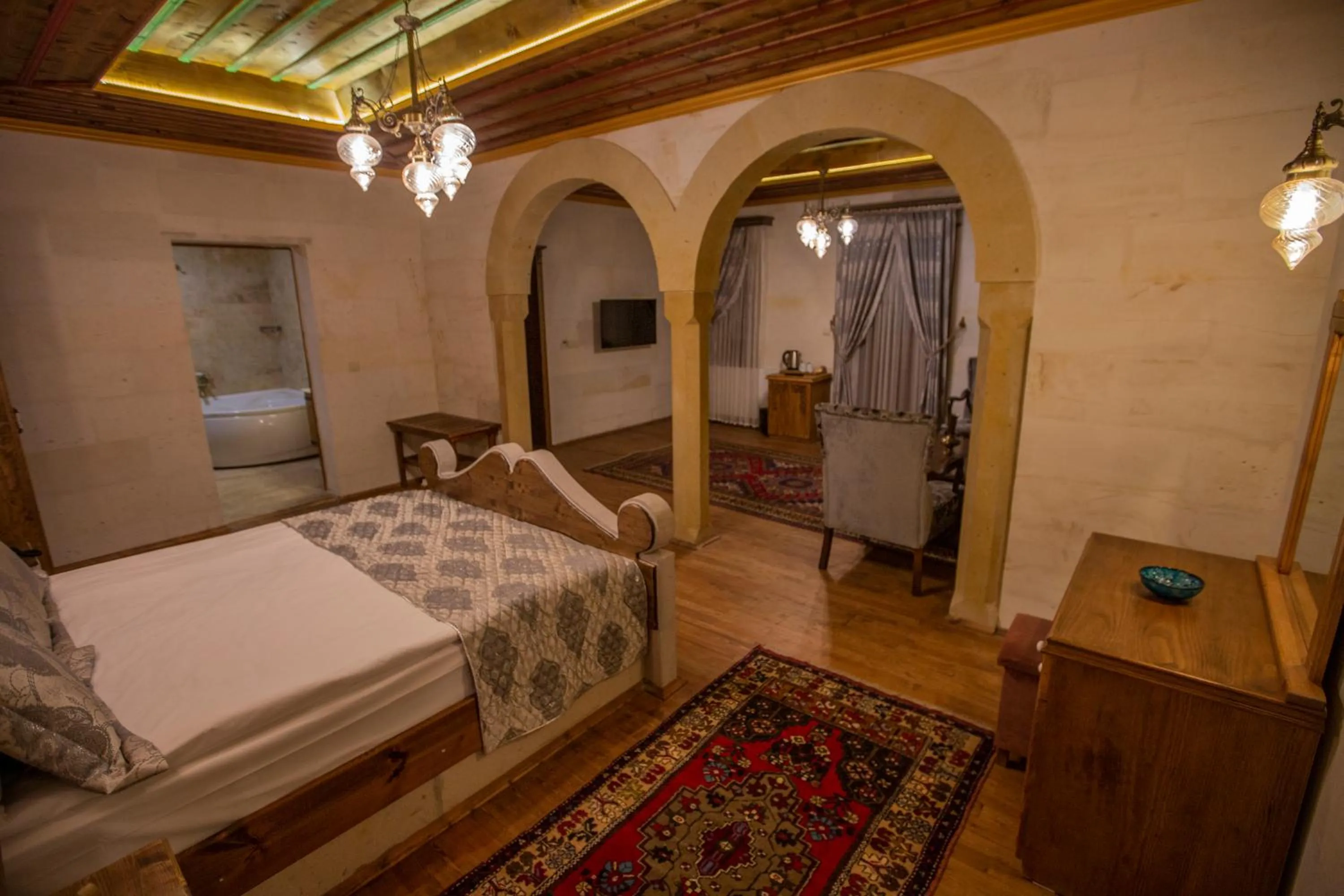 Photo of the whole room, Bed in Göreme Reva Hotel