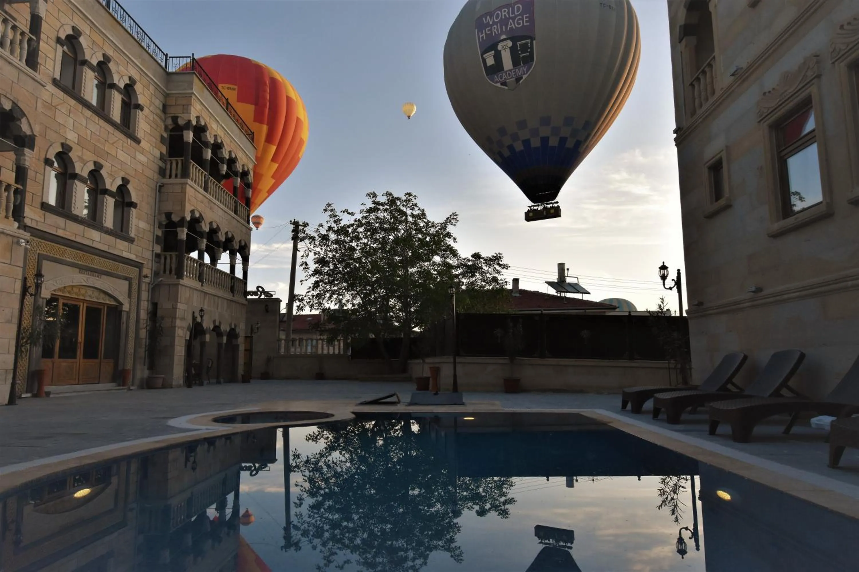Swimming pool in Göreme Reva Hotel