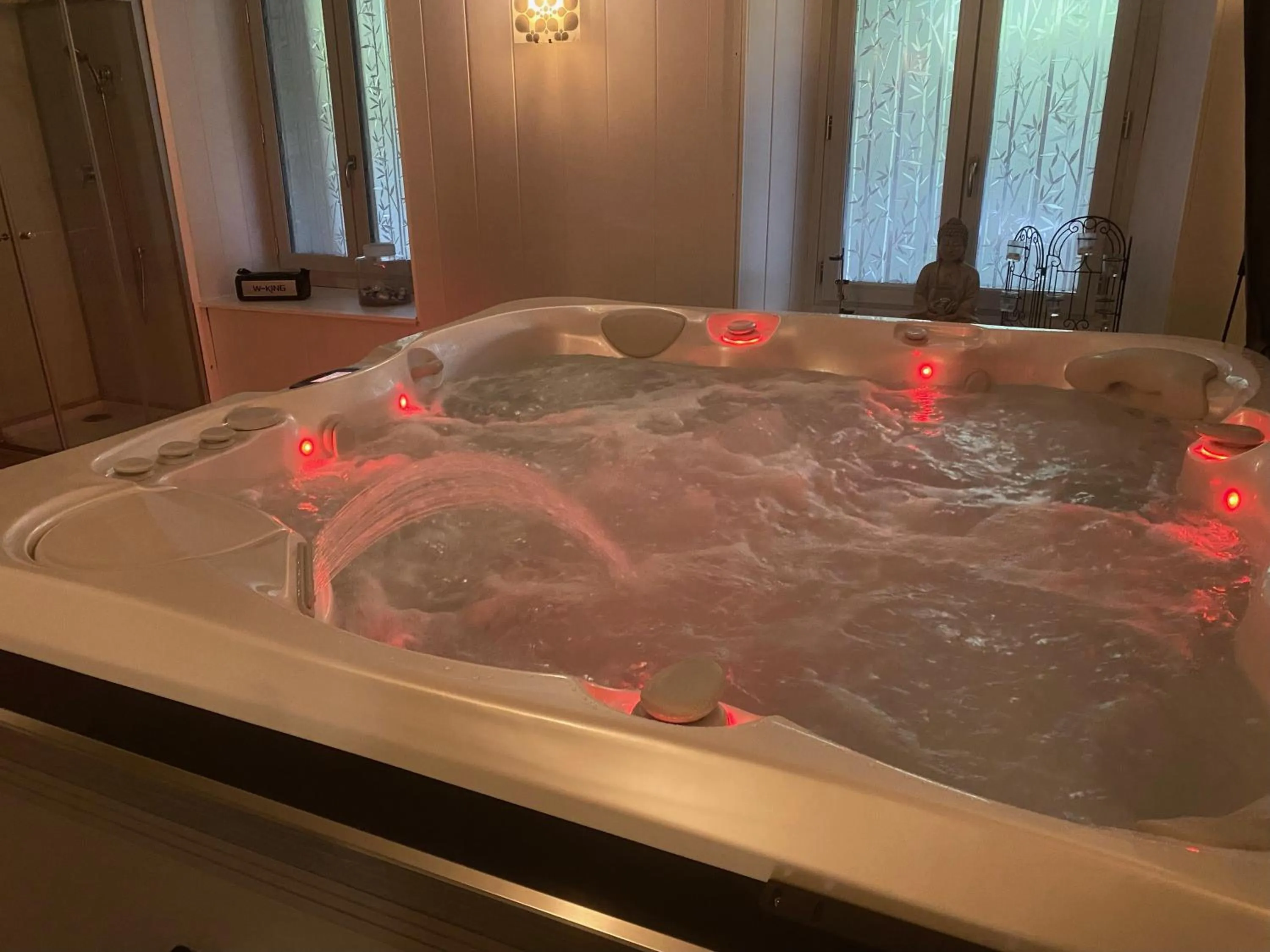 Hot Tub in Maison d'hôtes "Les Jardins de Mazamet"