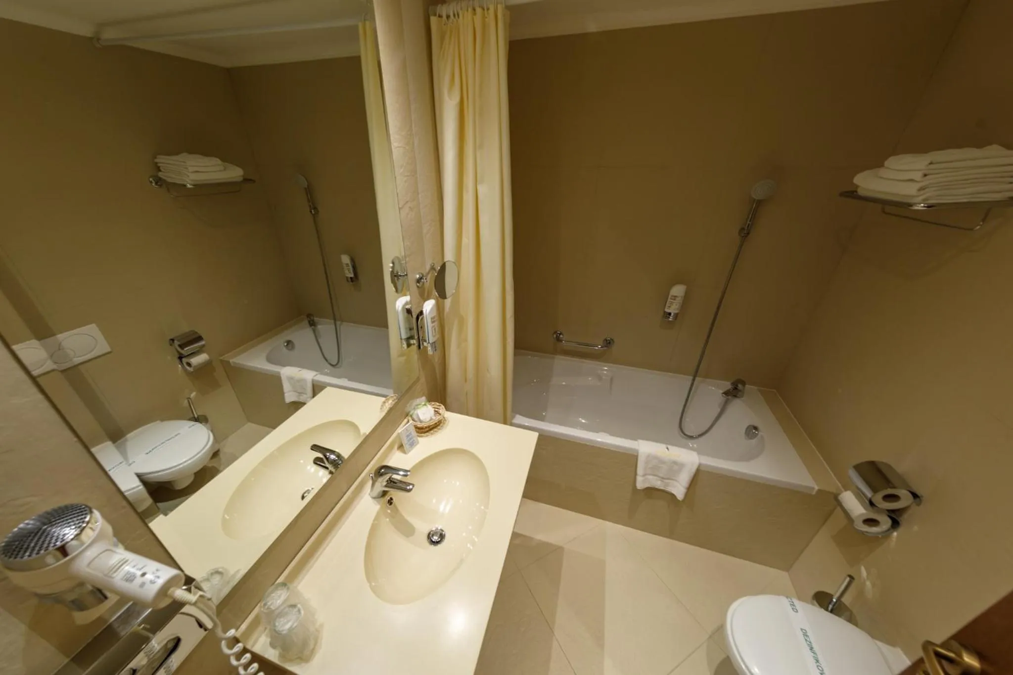 Toilet in Hotel International