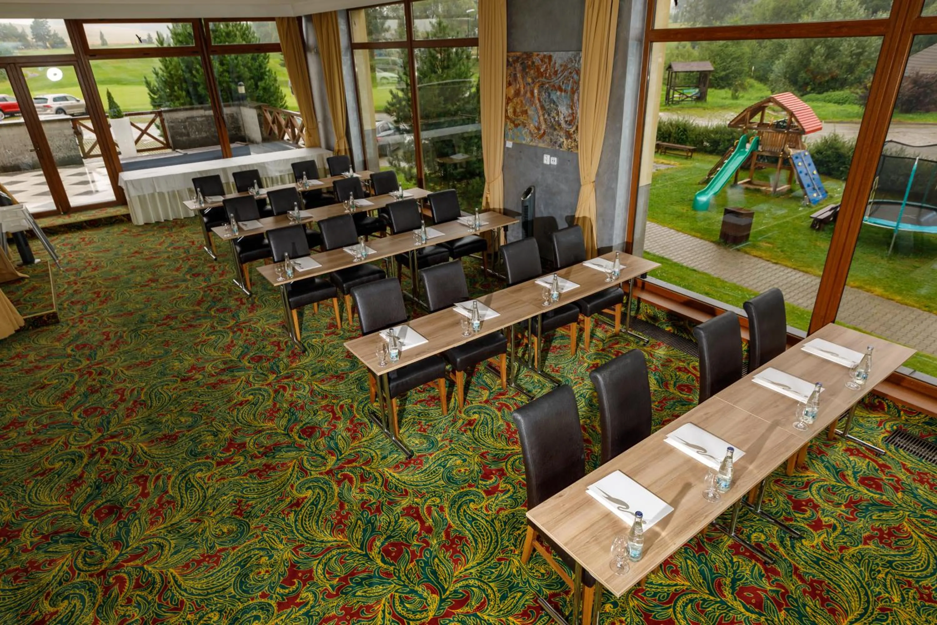 Children play ground in Hotel International