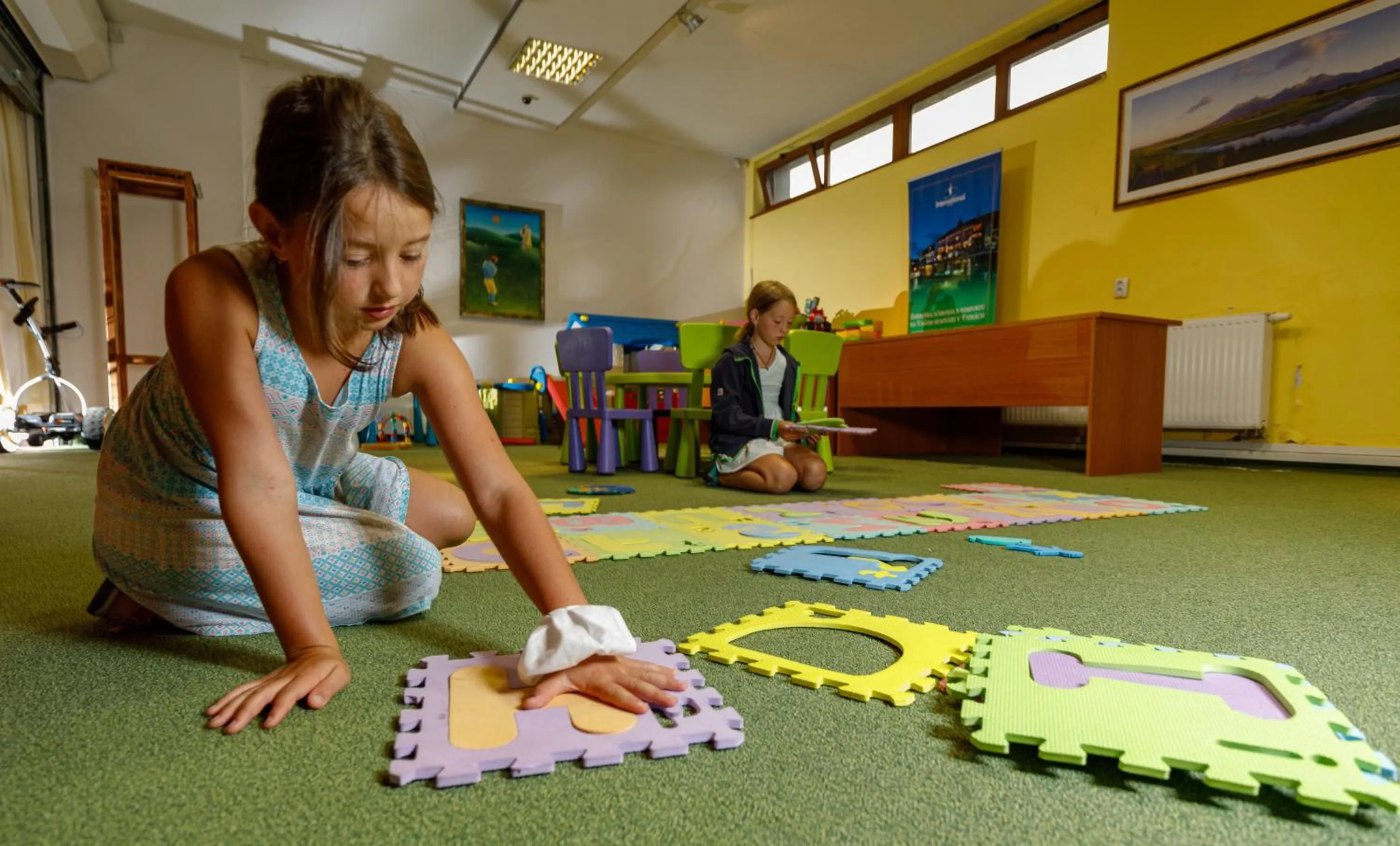 People in Hotel International