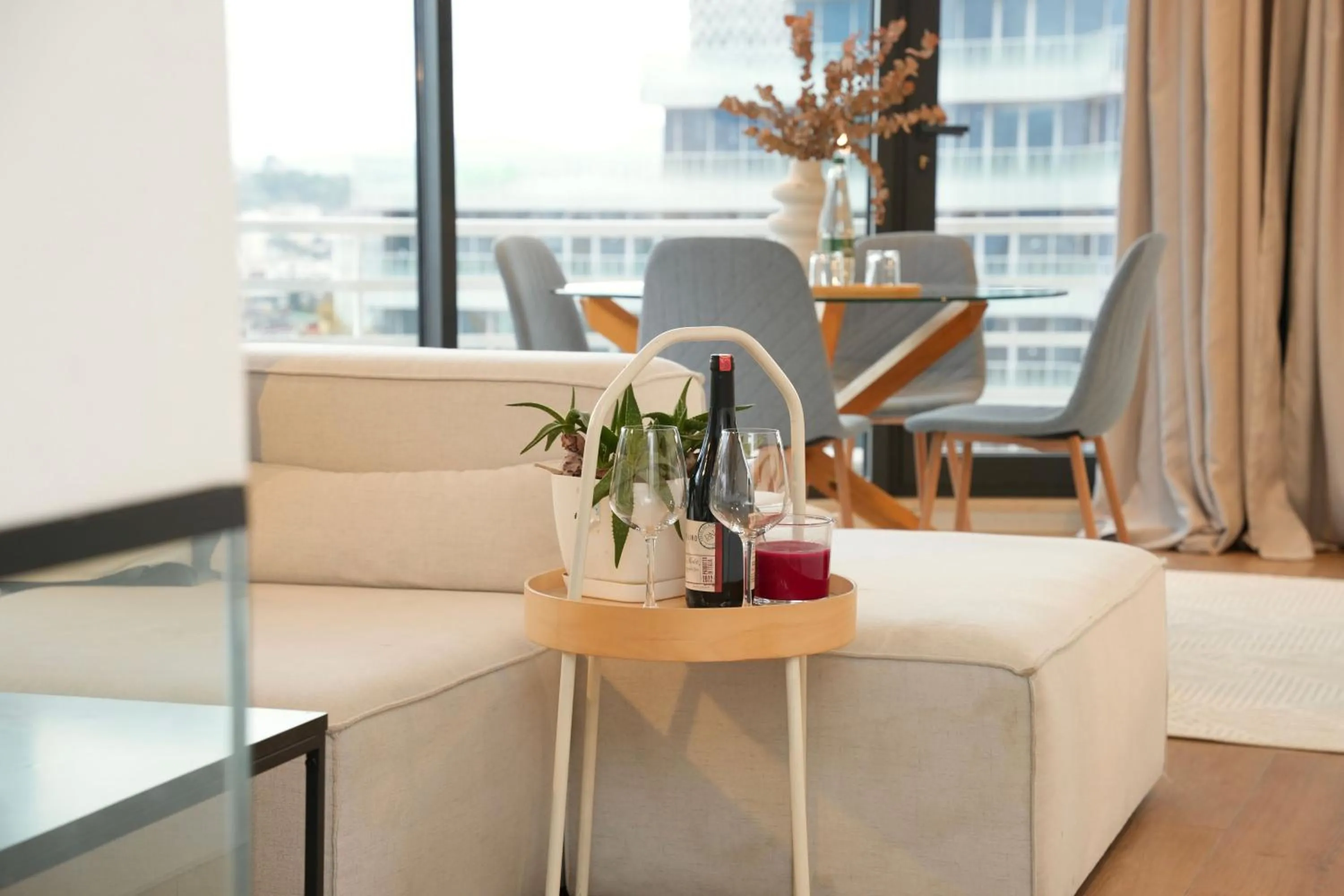 View (from property/room) in Rooftop Tirana