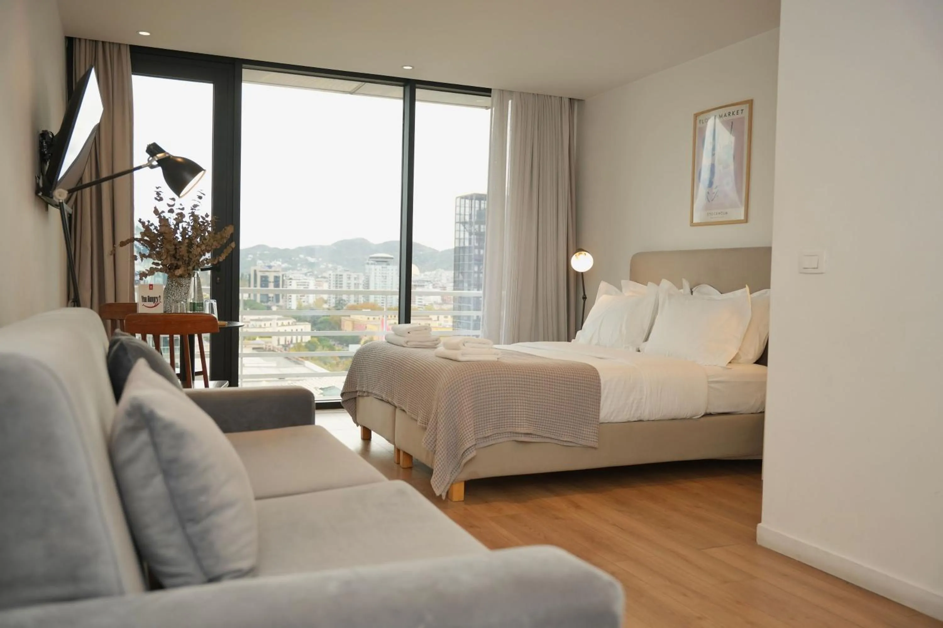 Bed in Rooftop Tirana