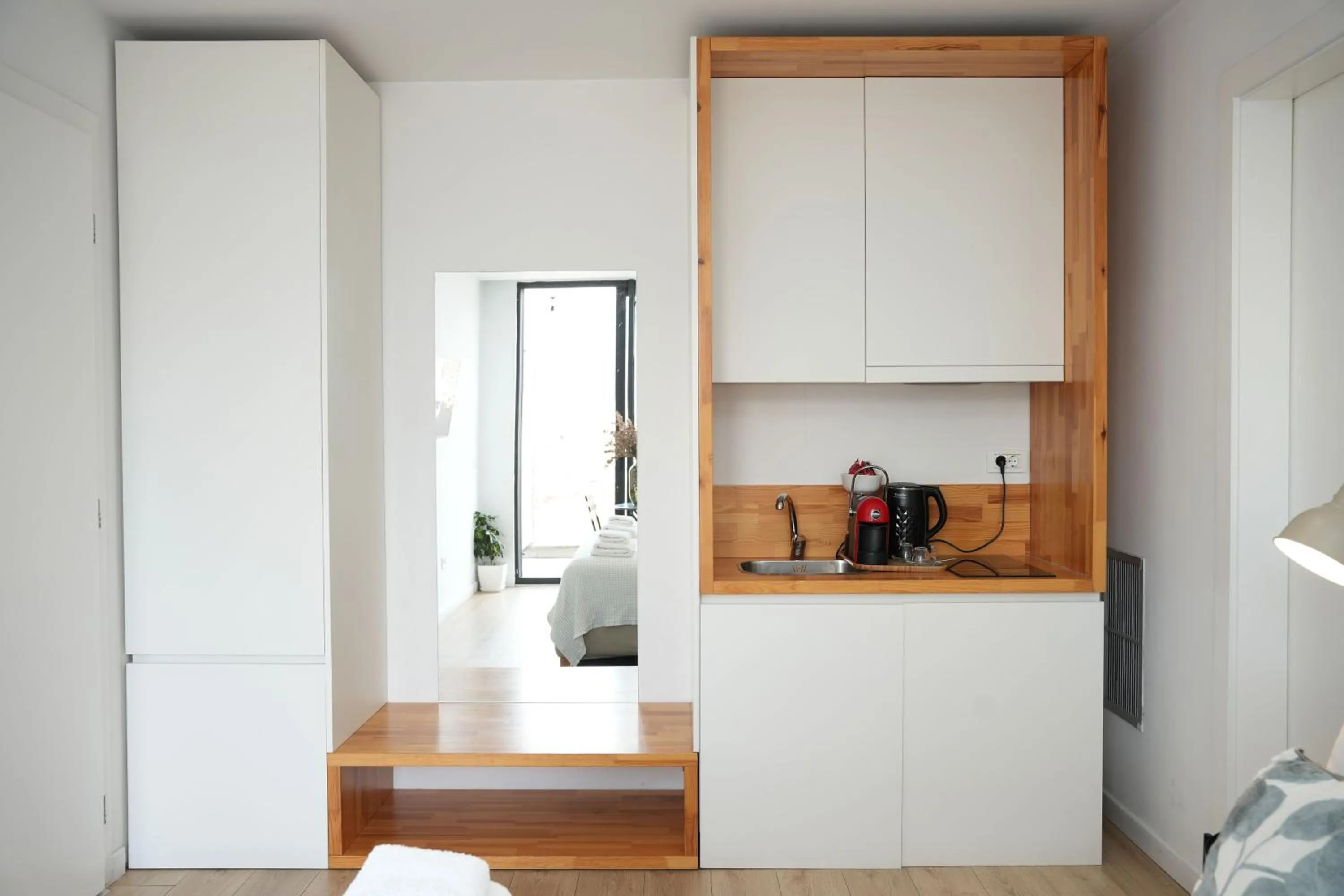 Kitchen or kitchenette in Rooftop Tirana