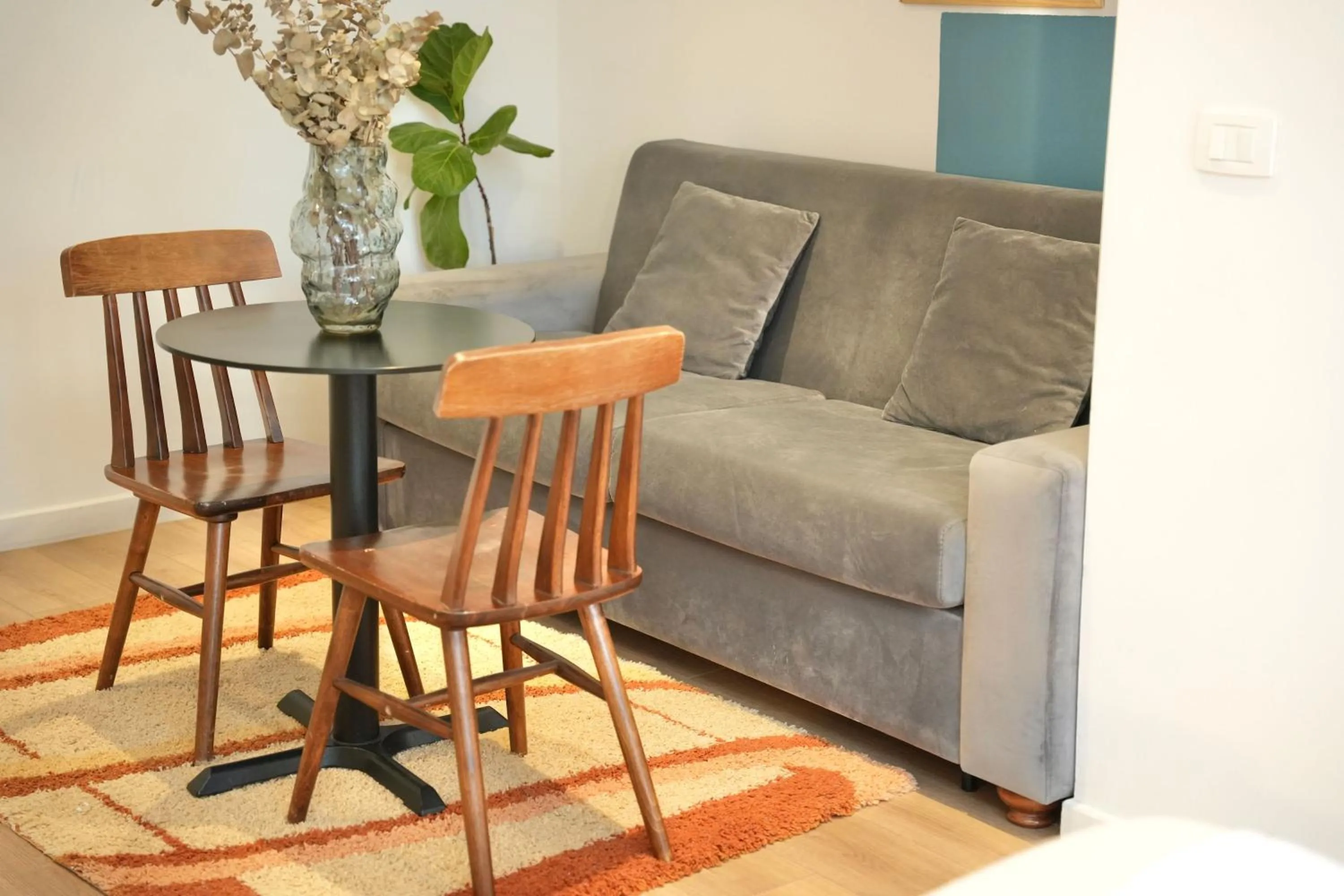 Seating area in Rooftop Tirana