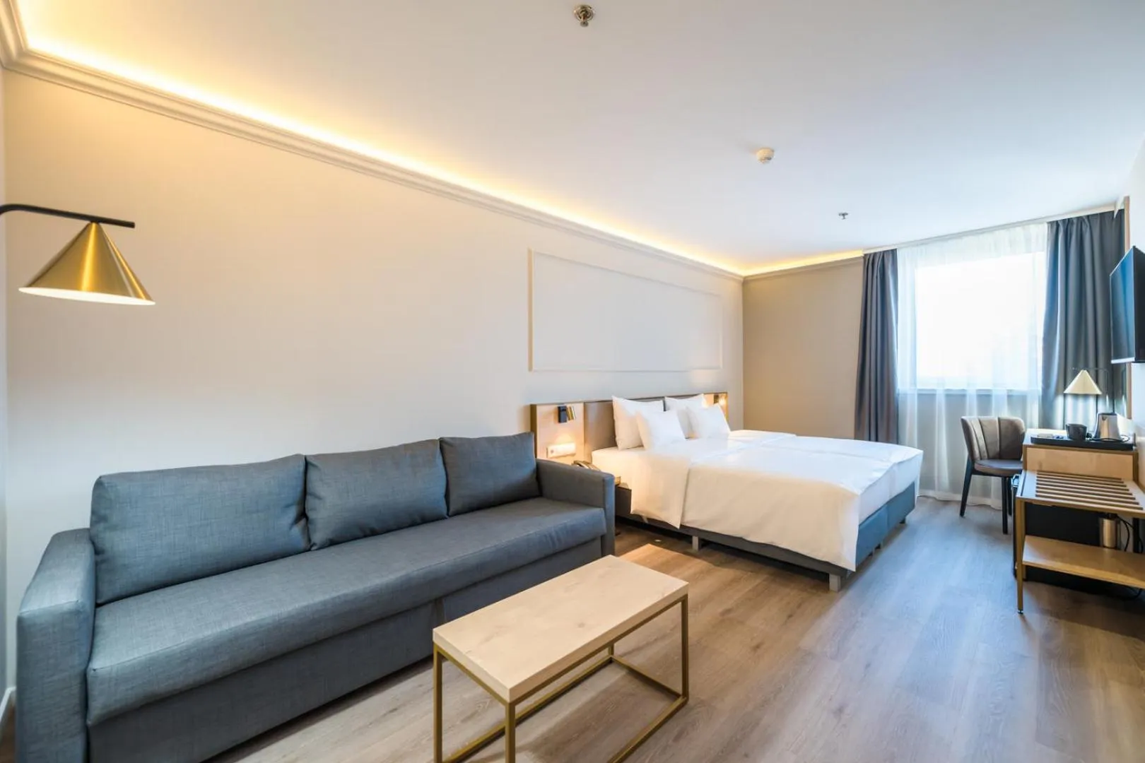 Photo of the whole room, Bed in Expo Tower by Mellow Mood Hotels