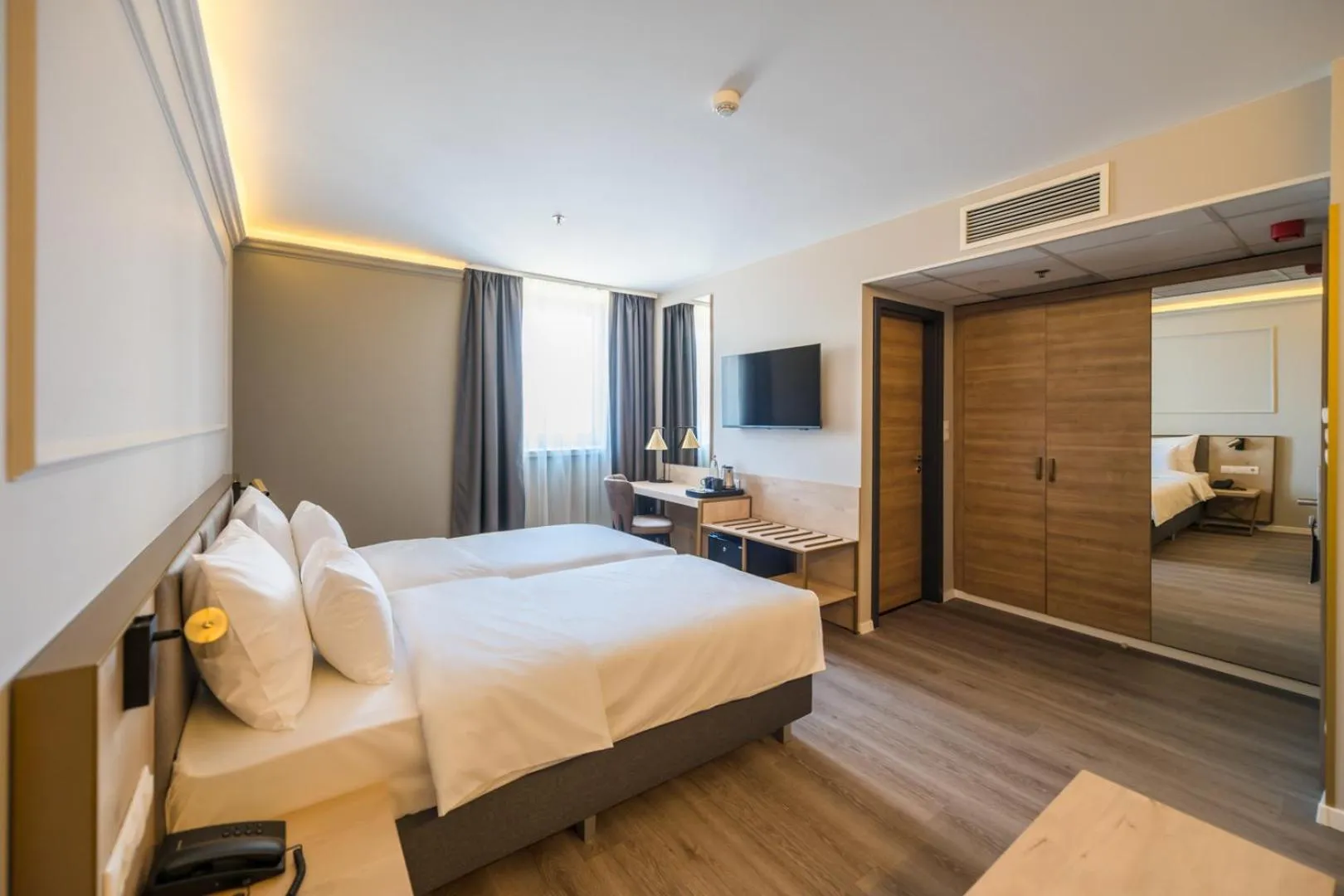 Photo of the whole room, Bed in Expo Tower by Mellow Mood Hotels