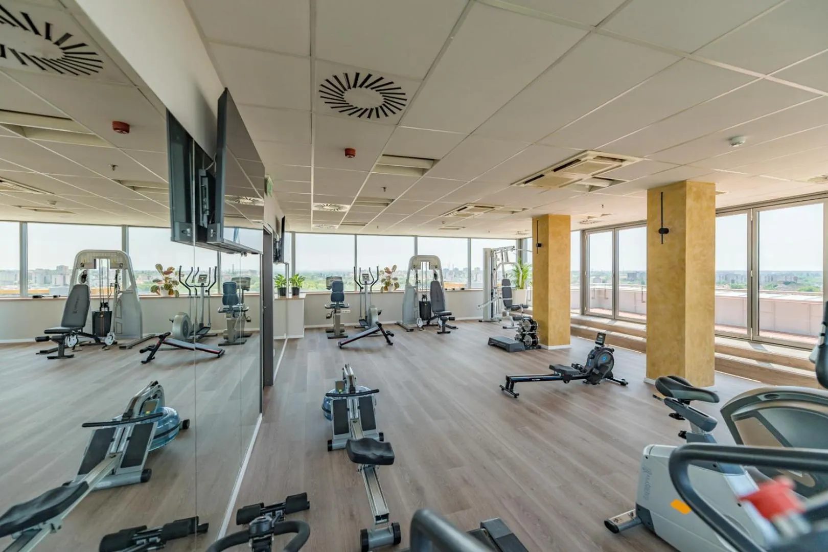 Fitness centre/facilities in Expo Tower by Mellow Mood Hotels