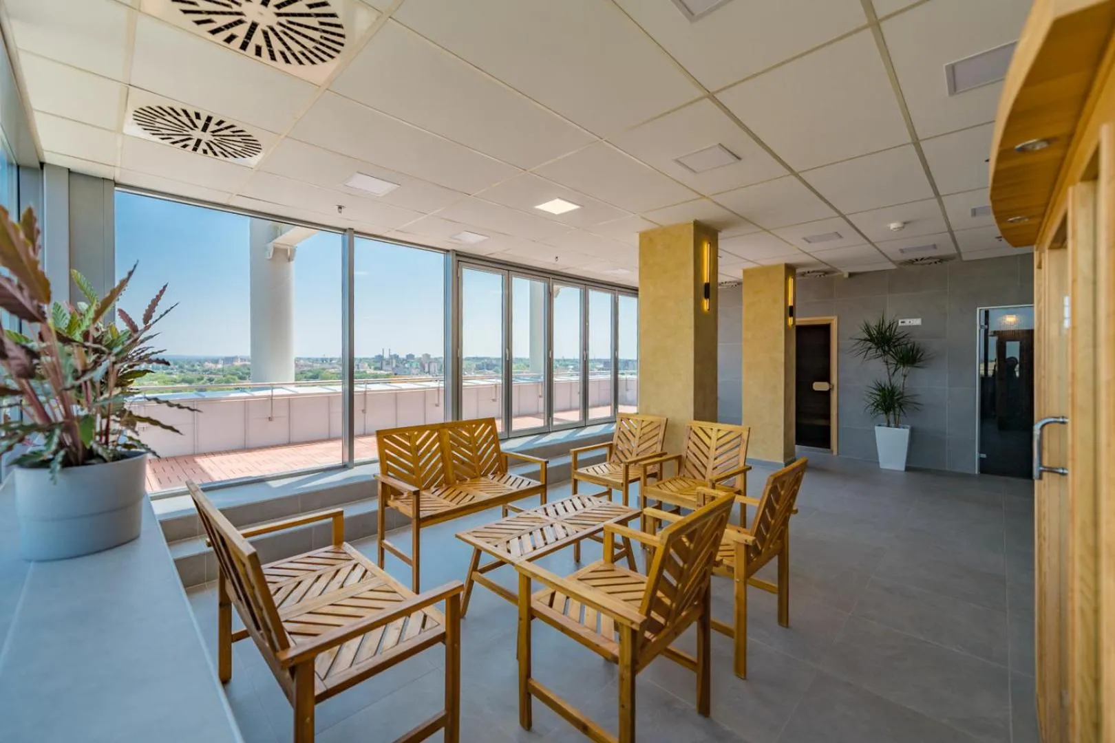 Sauna in Expo Tower by Mellow Mood Hotels