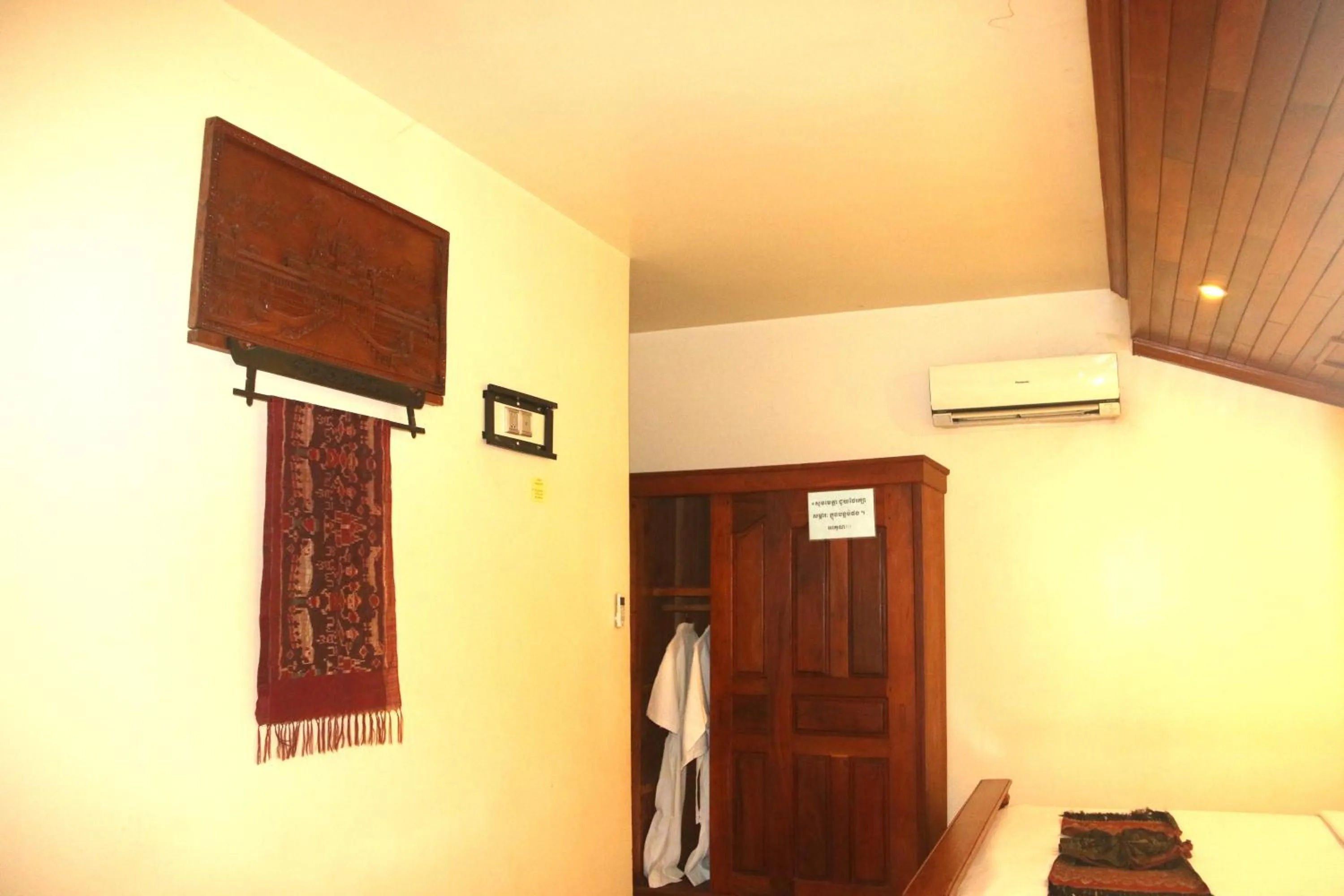 wardrobe in Shining Angkor Apartment Hotel