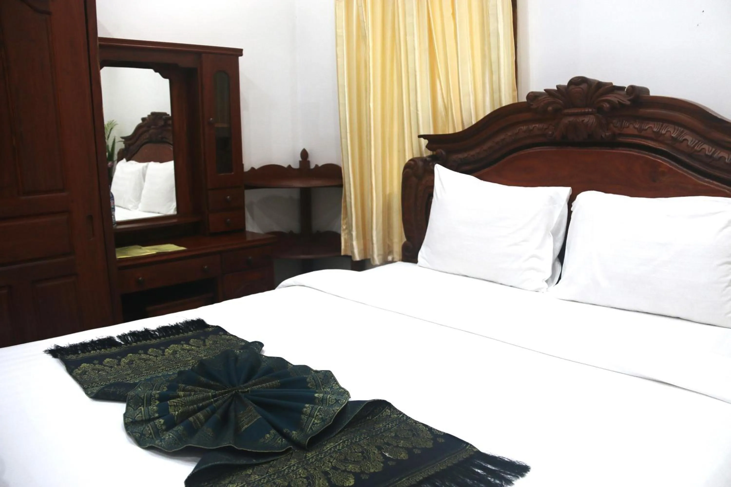 Bedroom, Bed in Shining Angkor Apartment Hotel