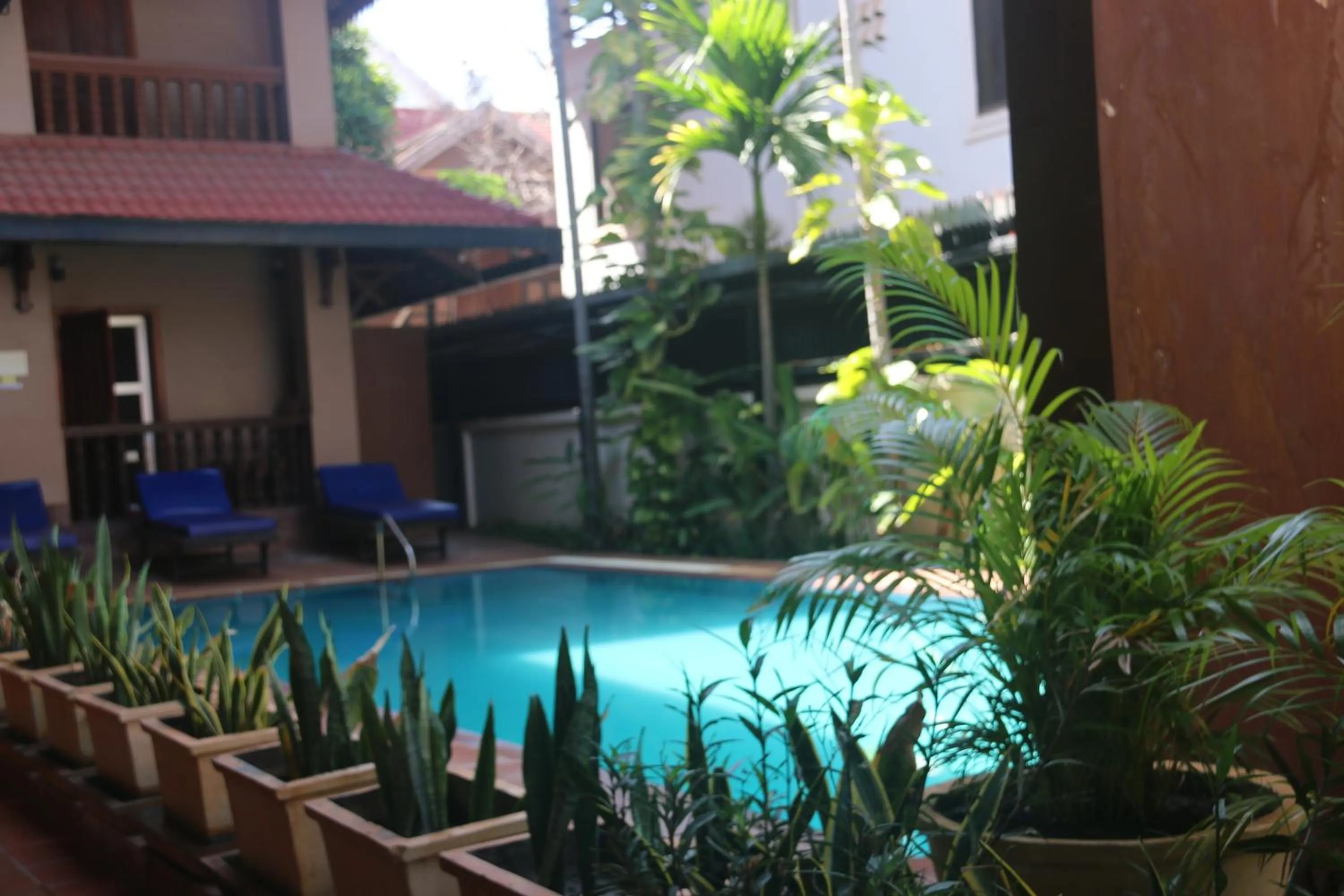 Swimming pool in Shining Angkor Apartment Hotel