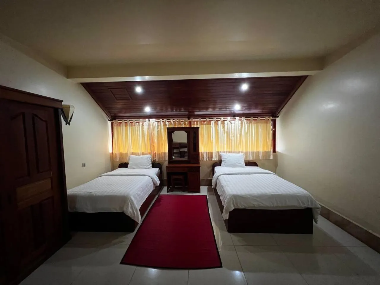 Bedroom, Bed in Shining Angkor Apartment Hotel