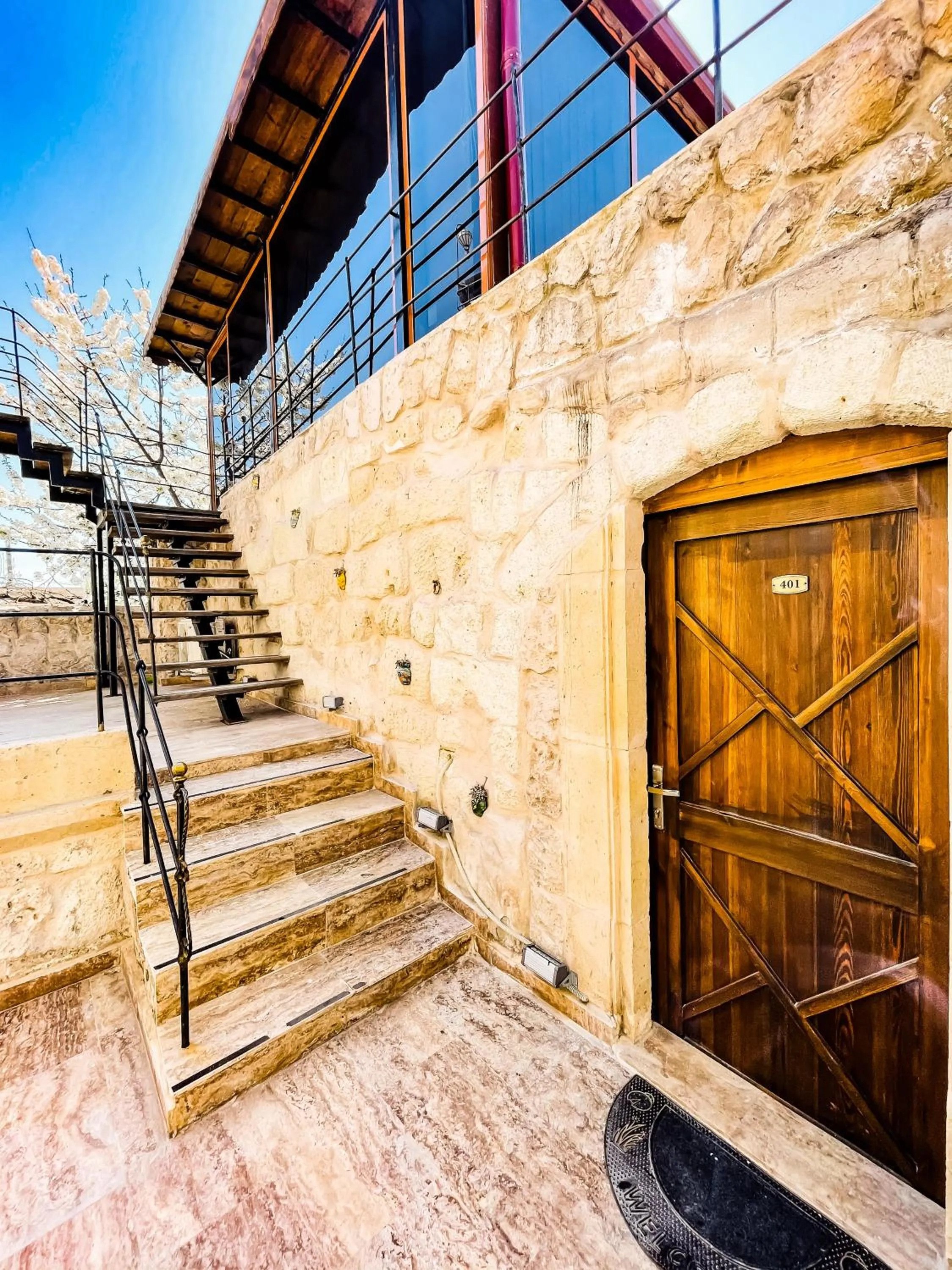 Patio in Cappadocia Caves Hotel