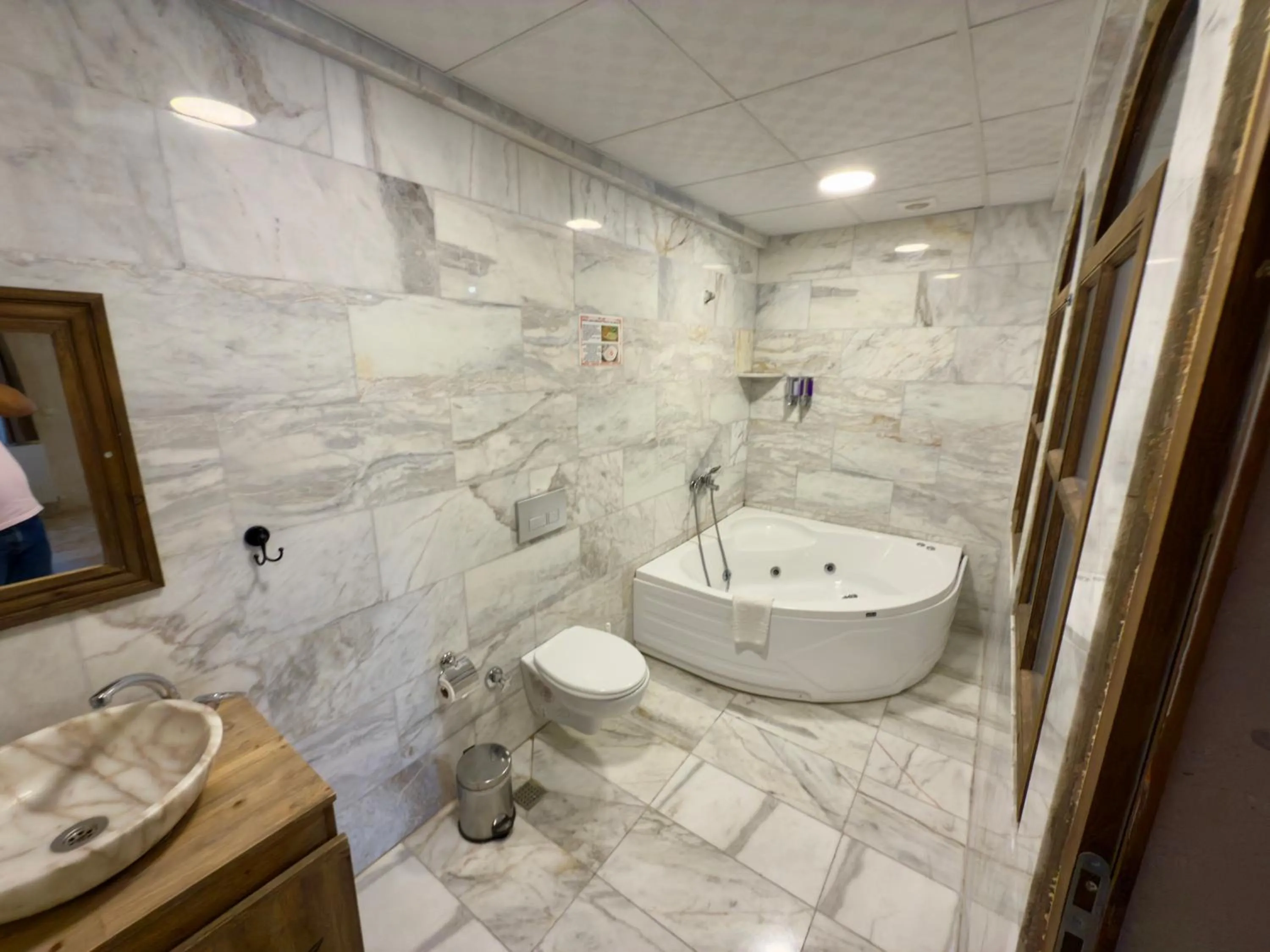 Hot Tub in Cappadocia Caves Hotel