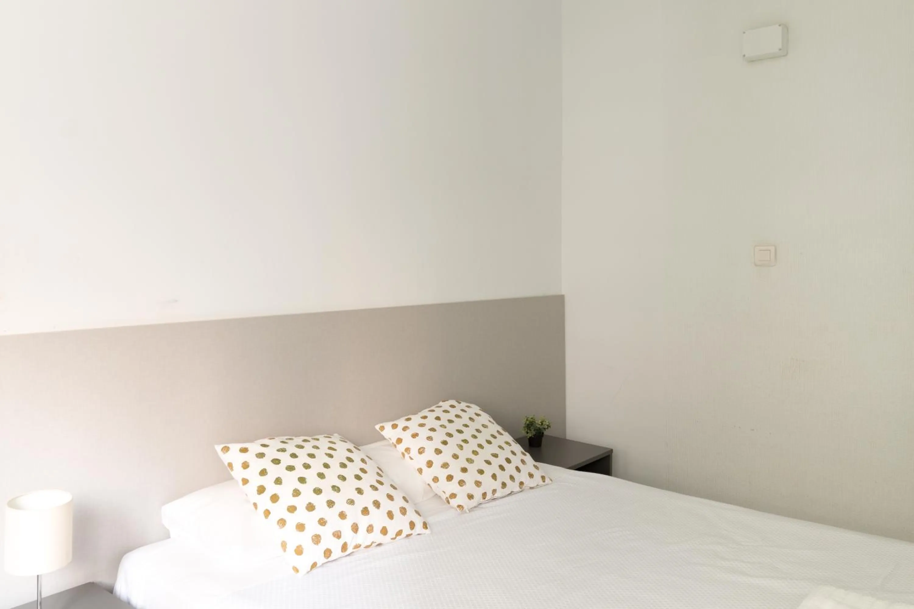 Bed in Pensión Arias