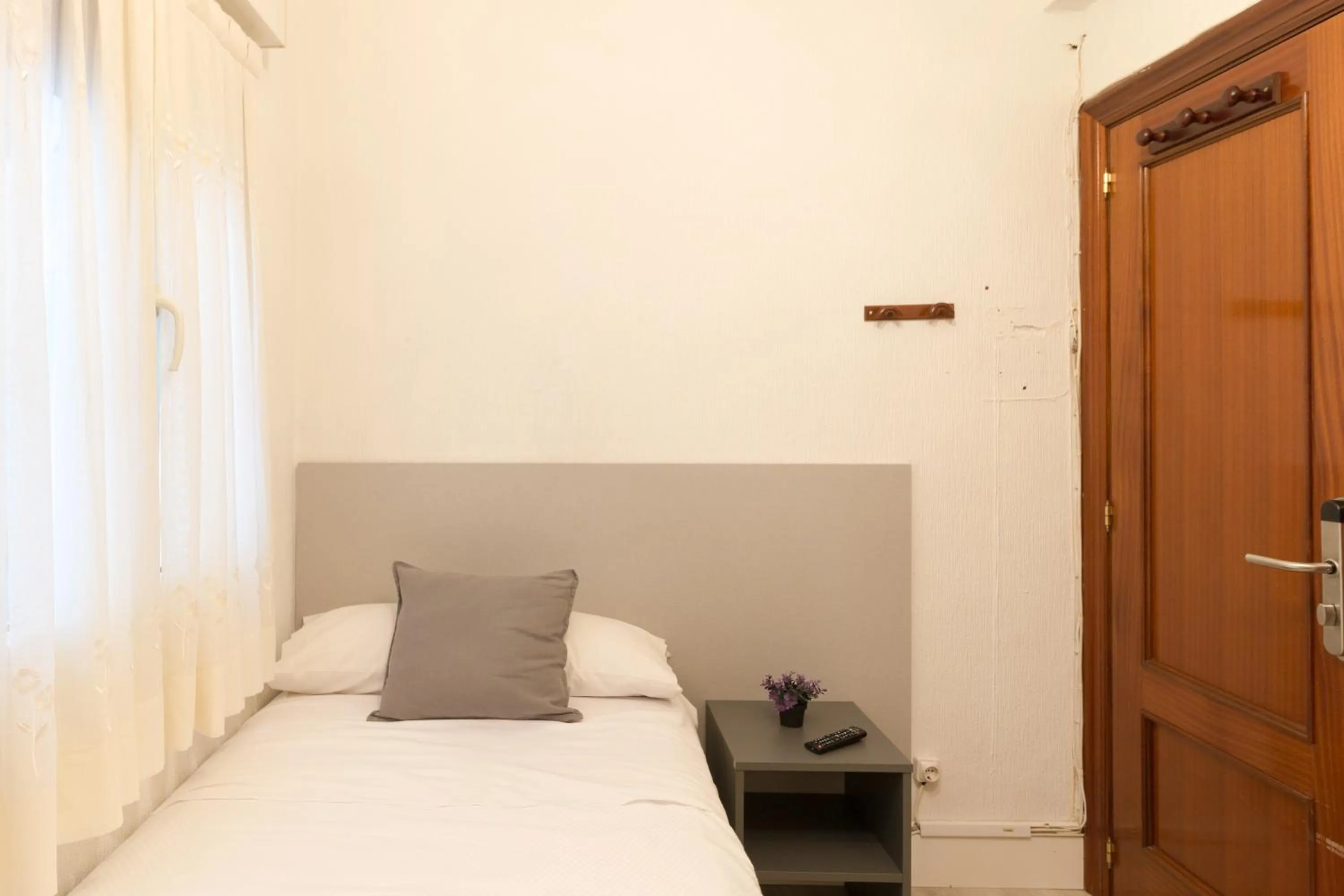 Bed in Pensión Arias