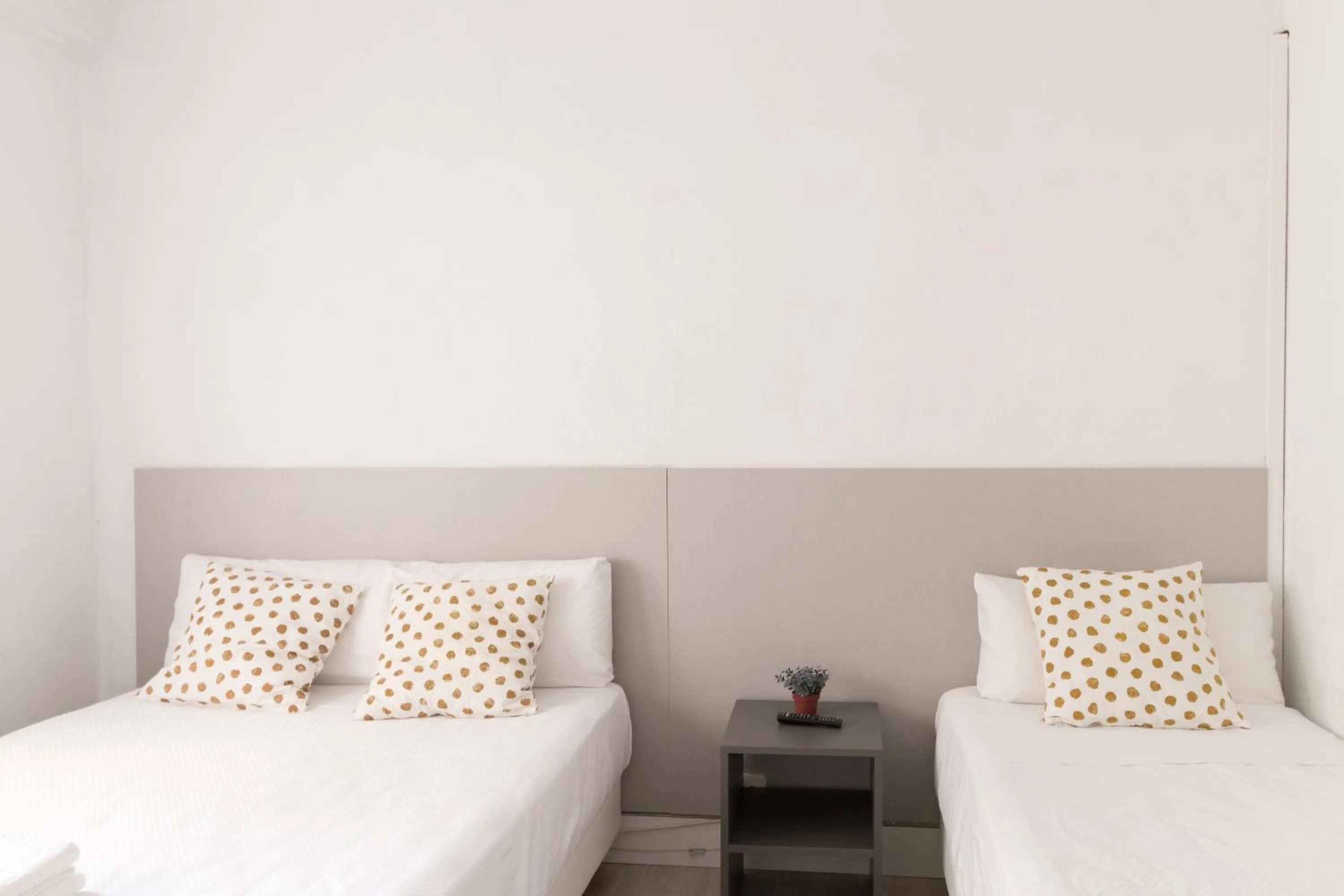 Bed in Pensión Arias