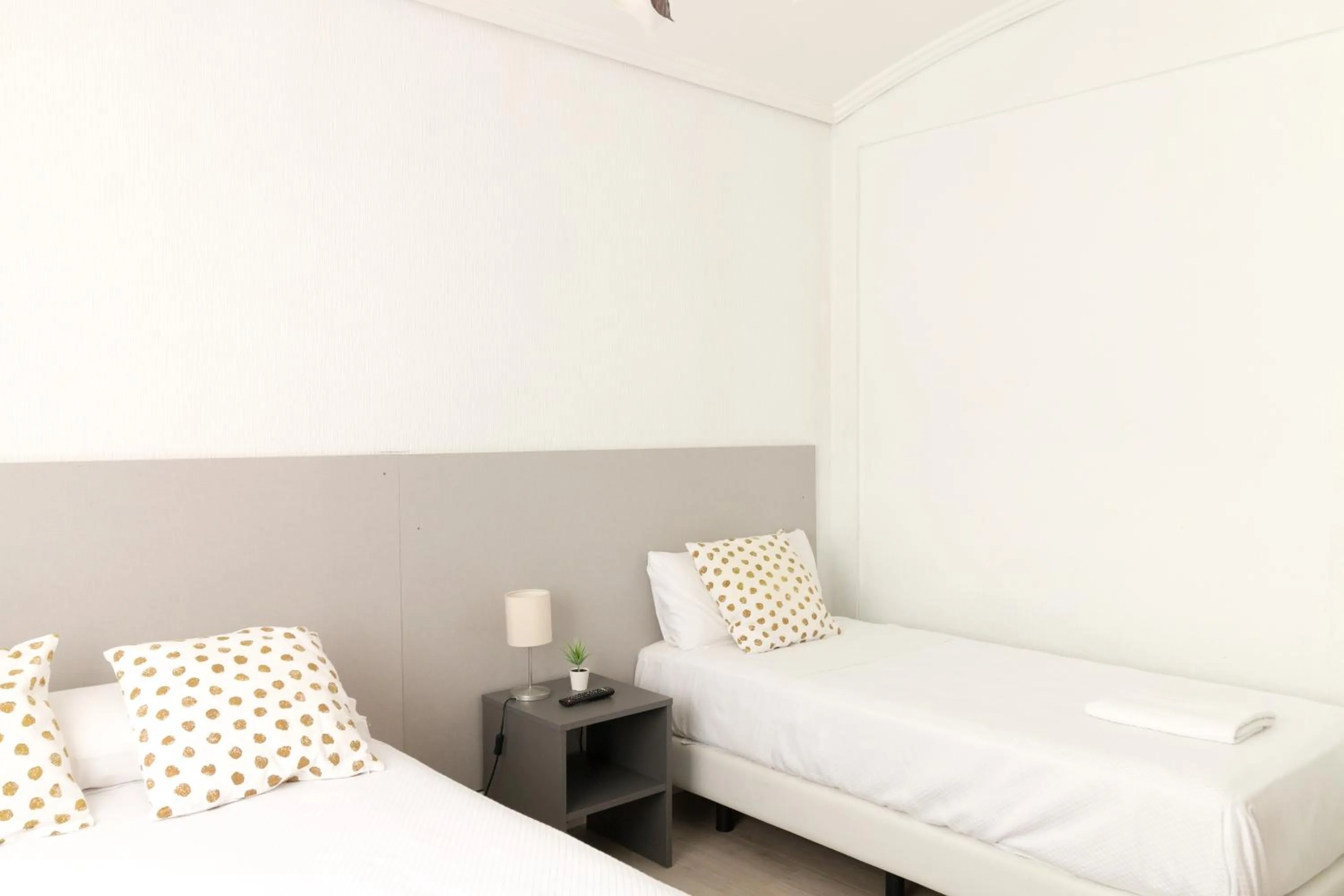 Bed in Pensión Arias