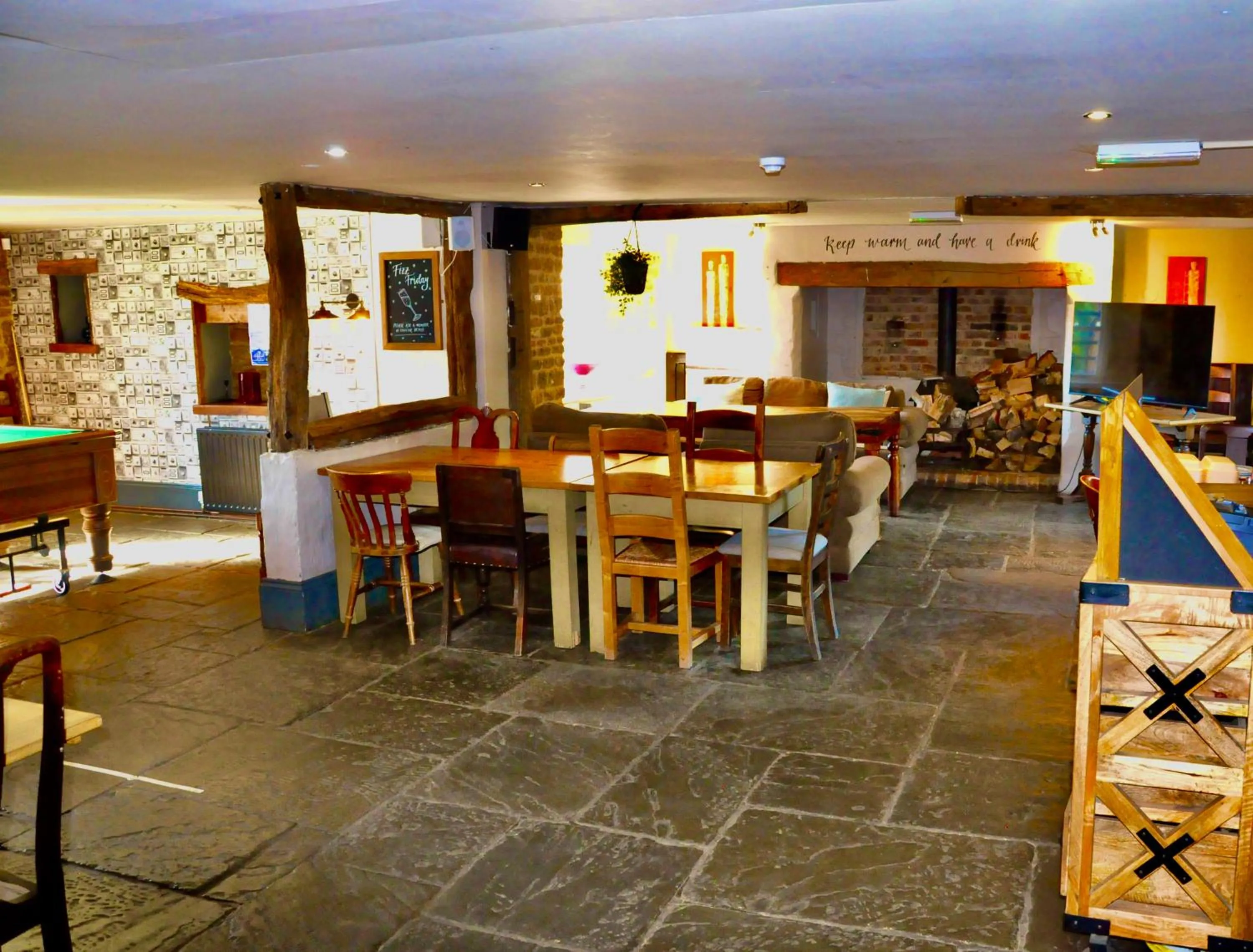 Seating area in The Hollybush Inn and B&B