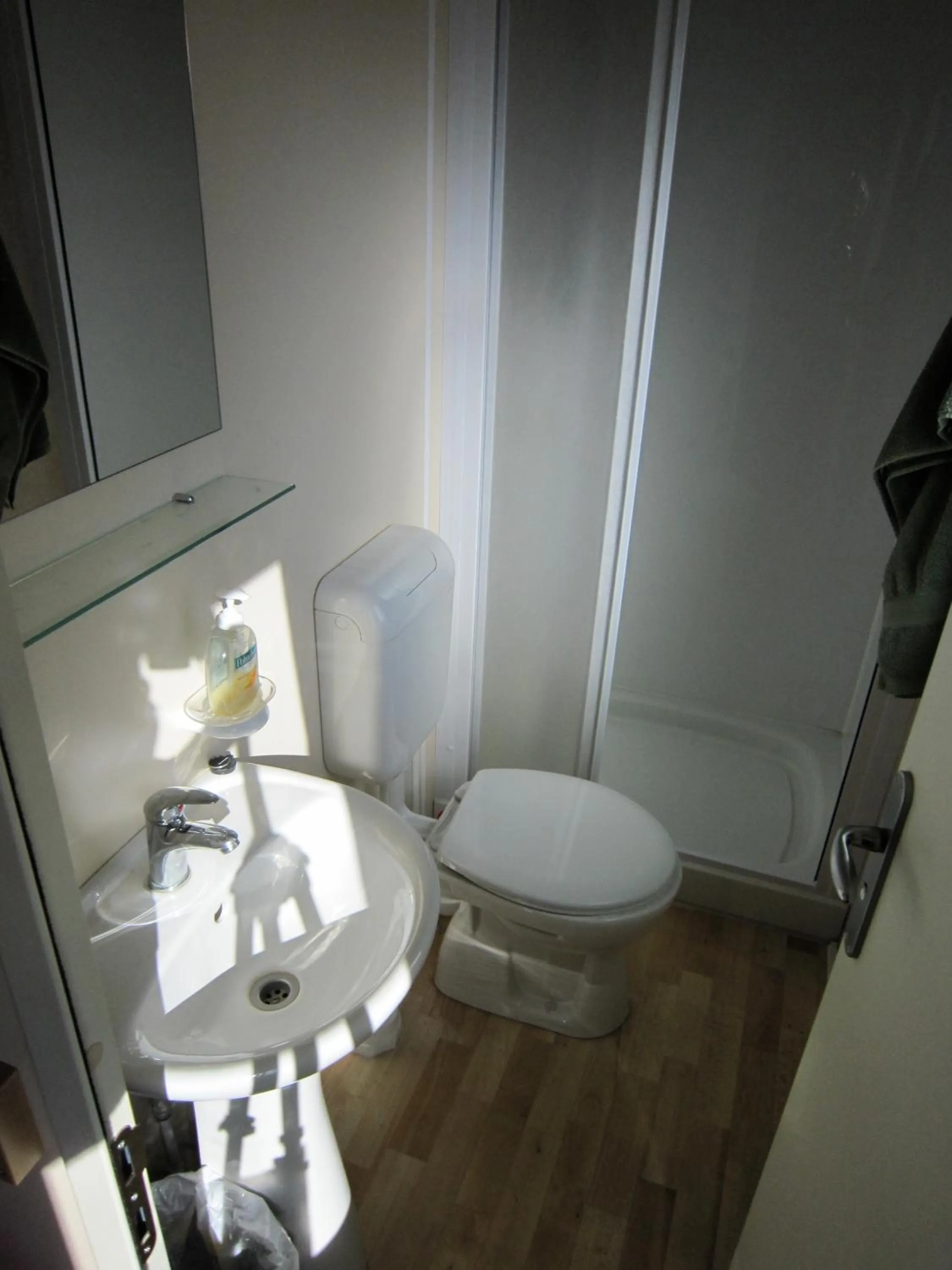 Bathroom in Lækjarkot Rooms and Cottages with Kitchen