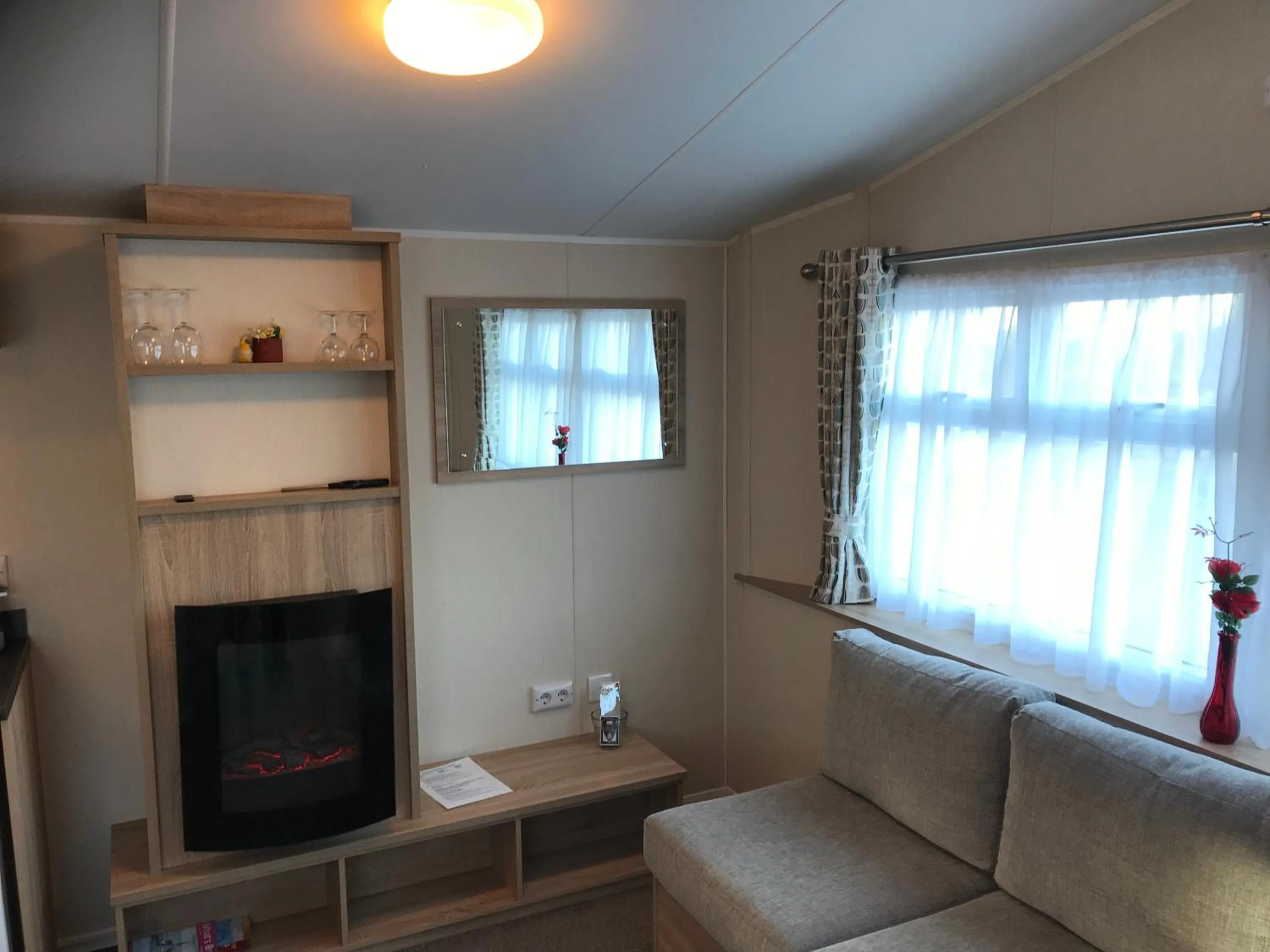 Living room in Lækjarkot Rooms and Cottages with Kitchen