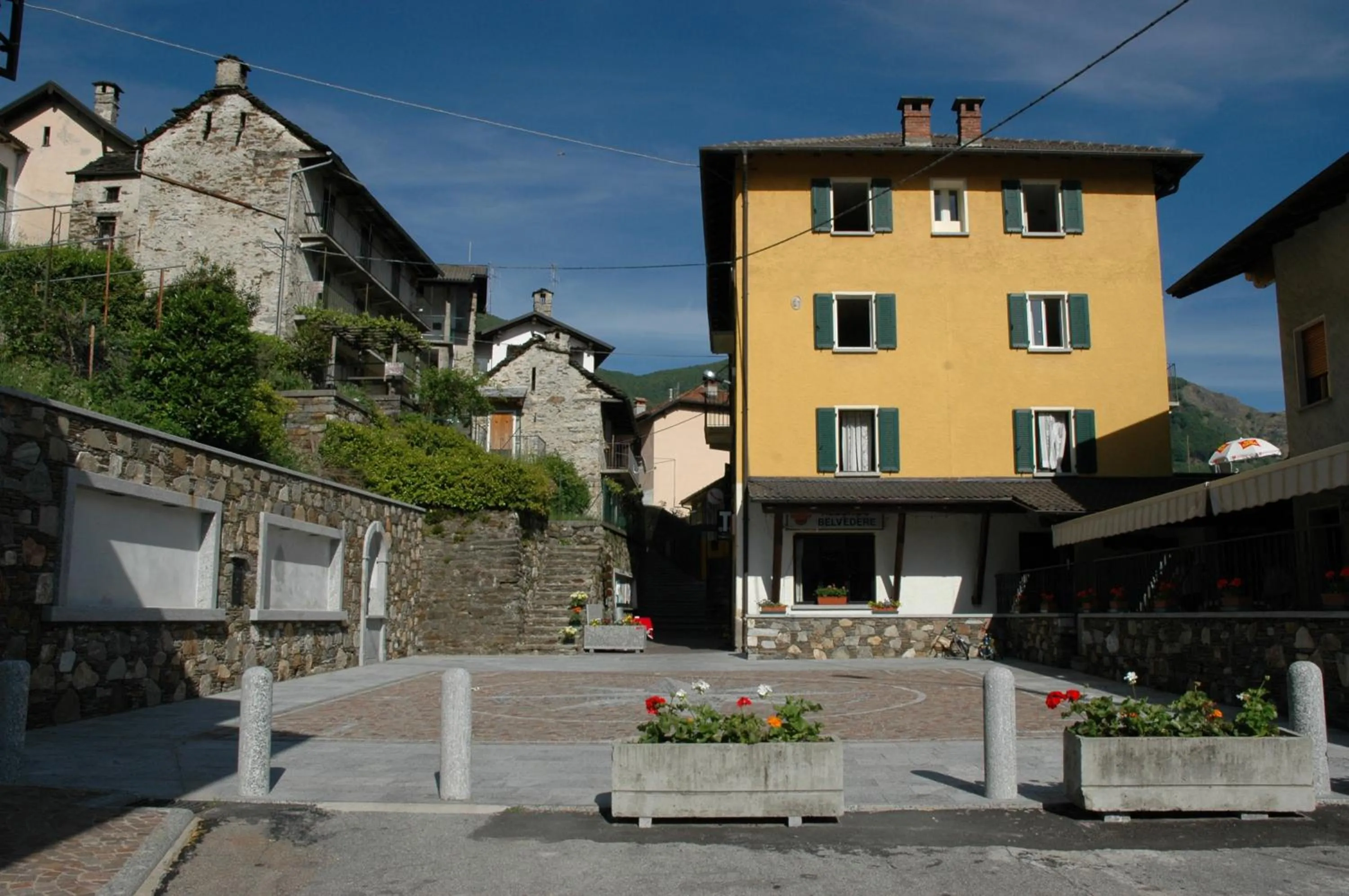 Facade/entrance in ALBERGO BELVEDERE