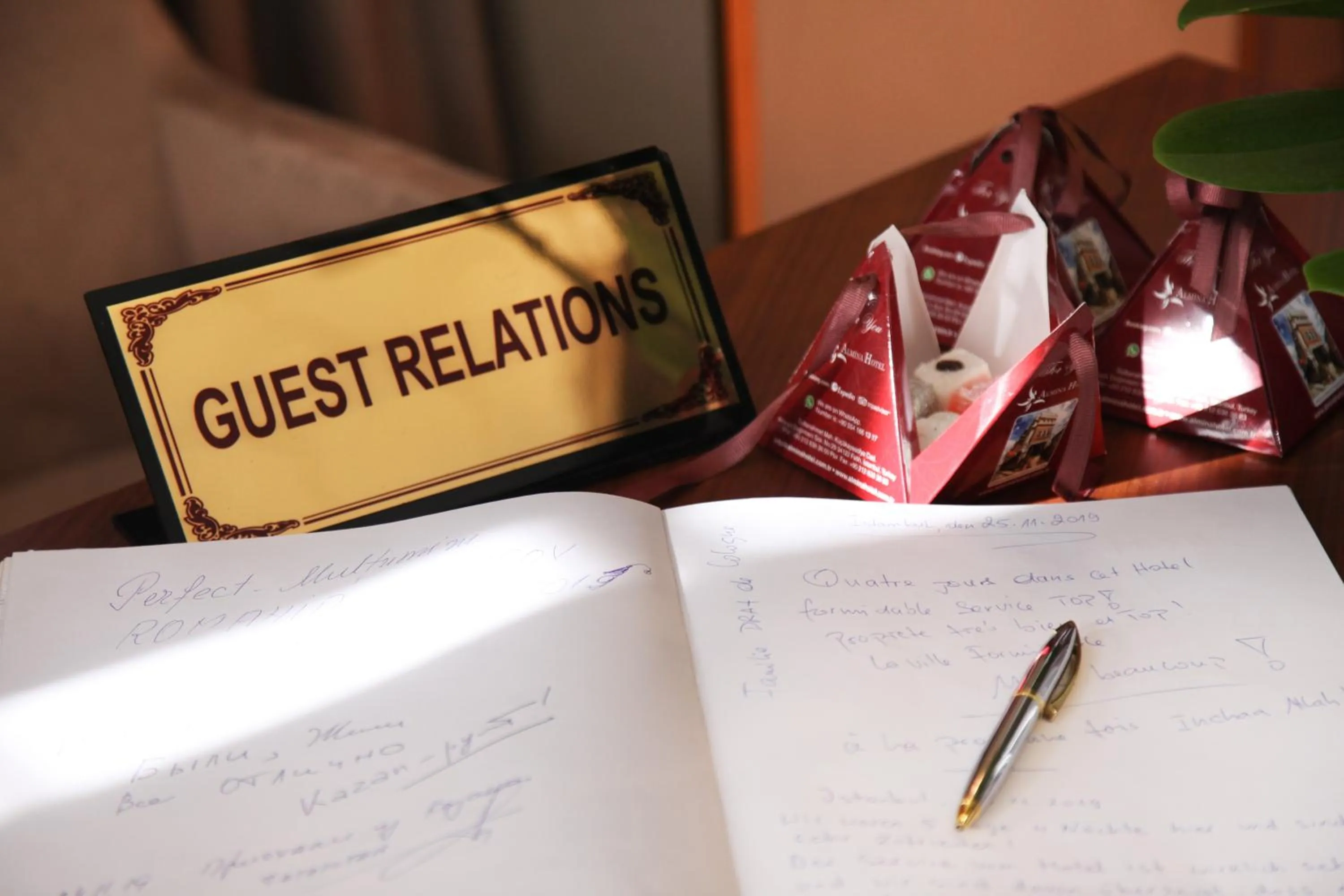 Property logo or sign in Almina Hotel - Special Class