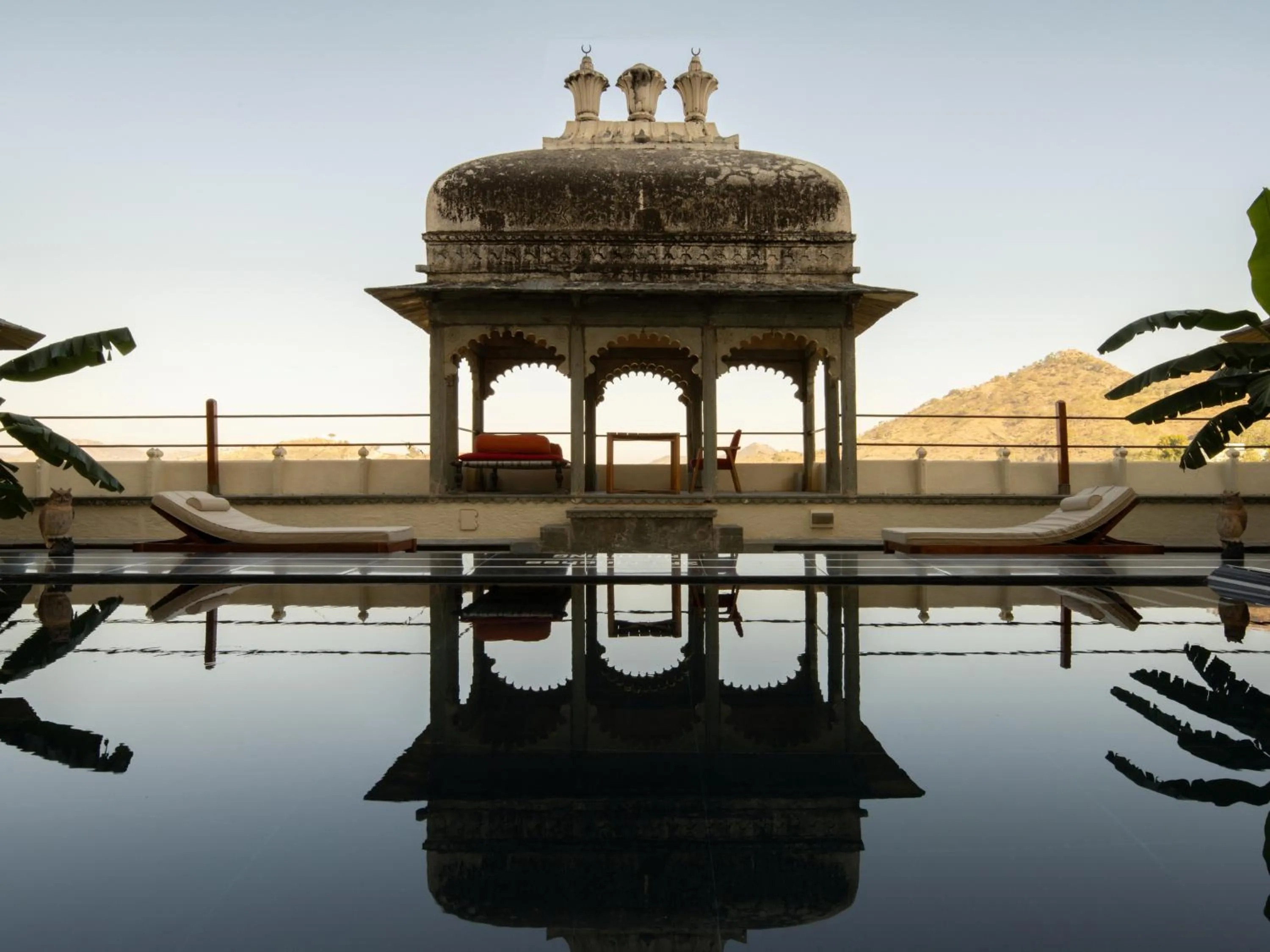 Pool view in RAAS Devigarh