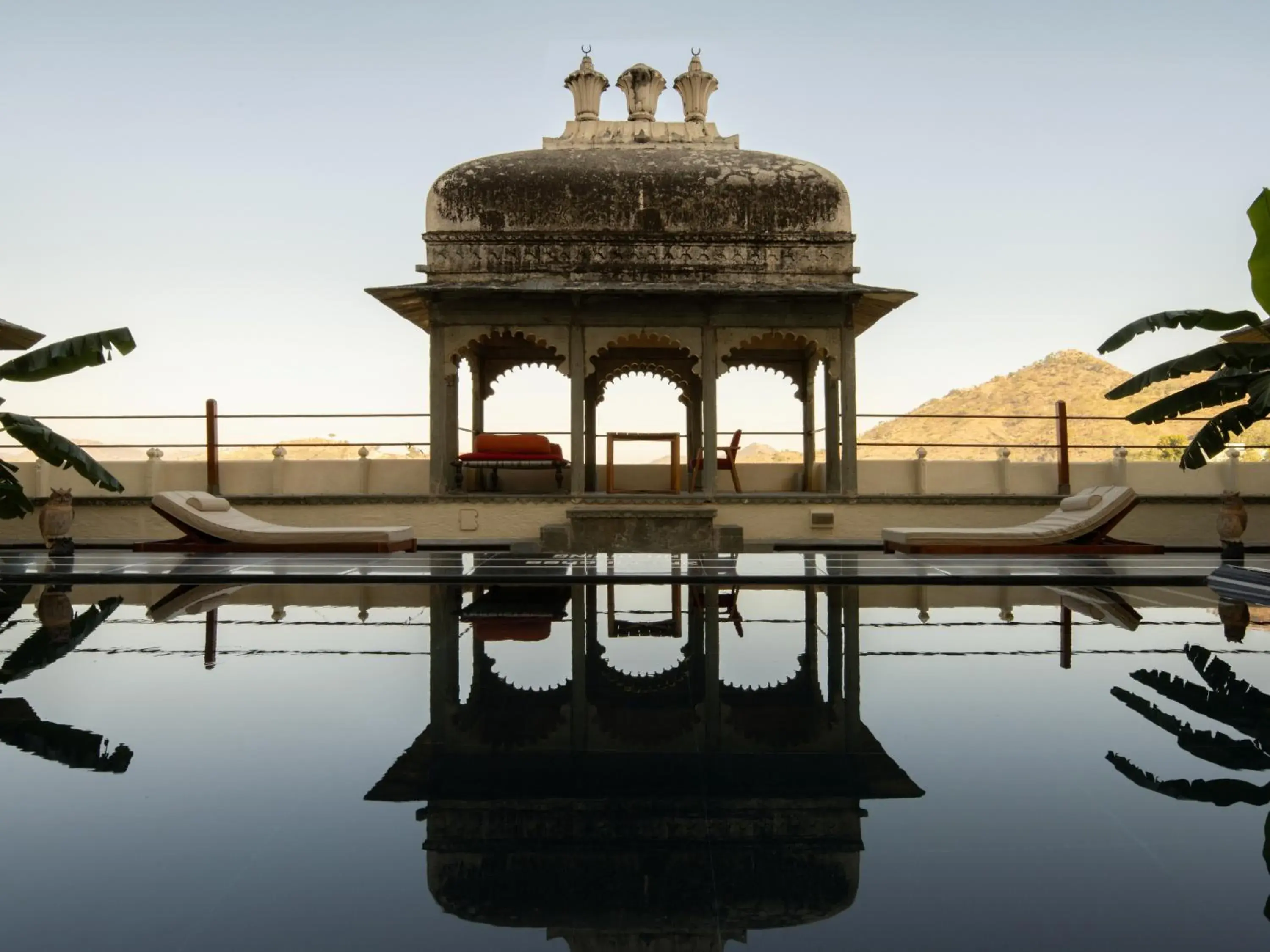 Pool view in RAAS Devigarh Pool view in RAAS Devigarh