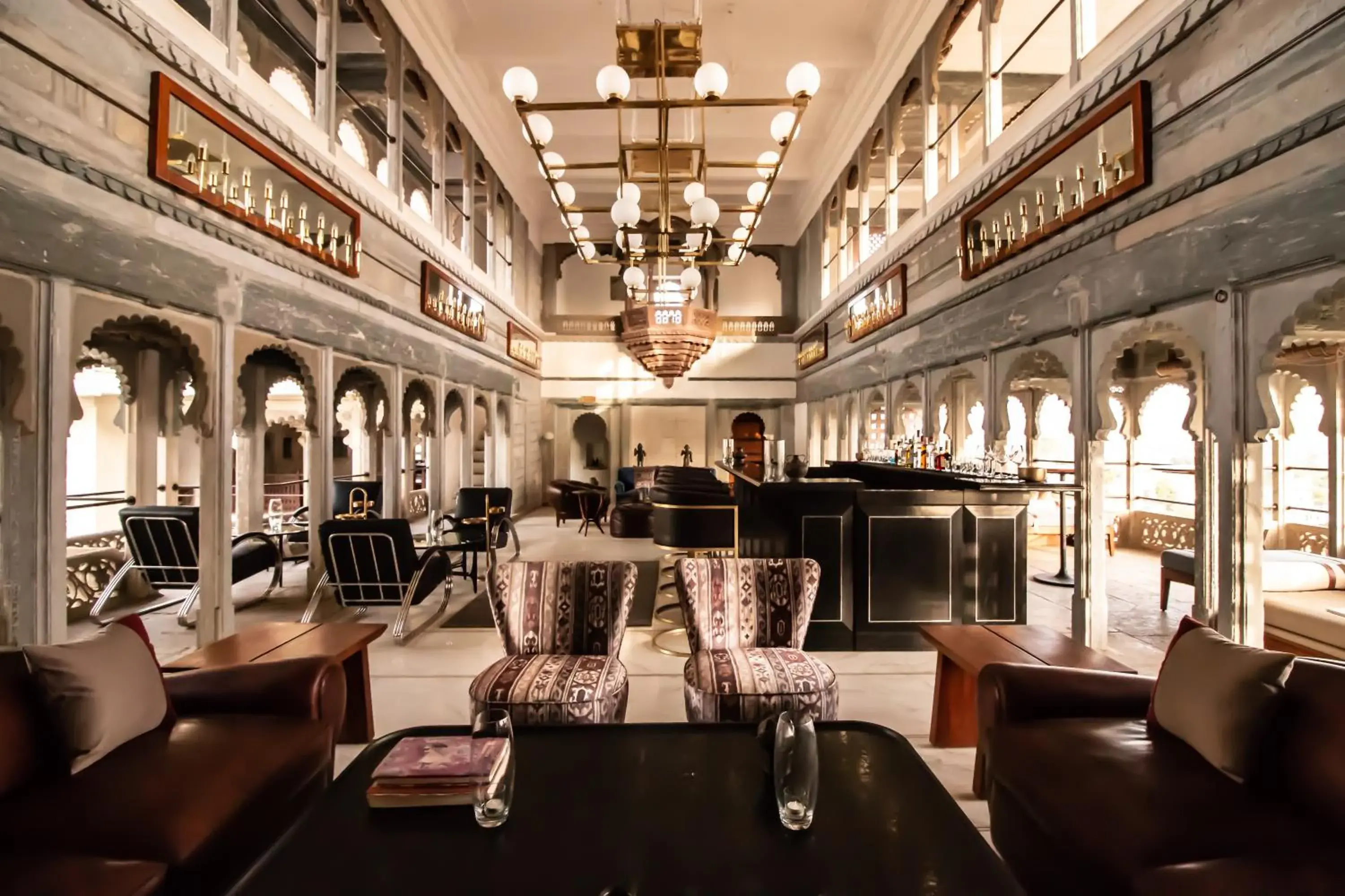 Lounge or bar in RAAS Devigarh Lounge or bar in RAAS Devigarh