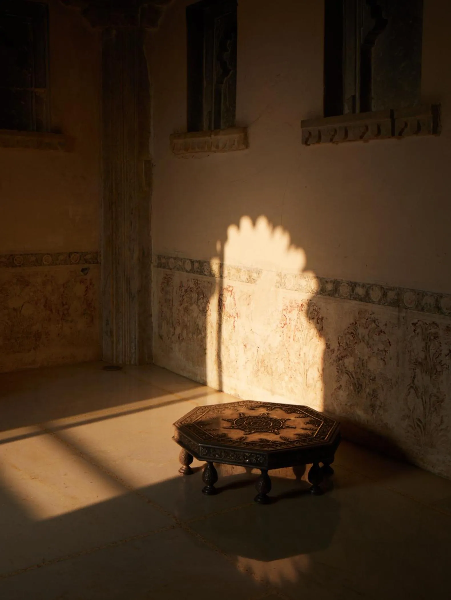 Decorative detail in RAAS Devigarh