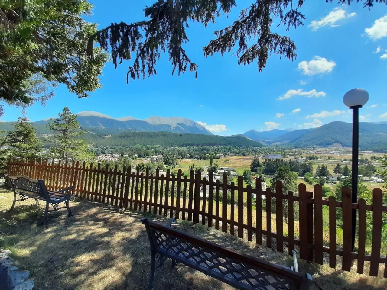 Mountain view in Hotel Orso Bianco