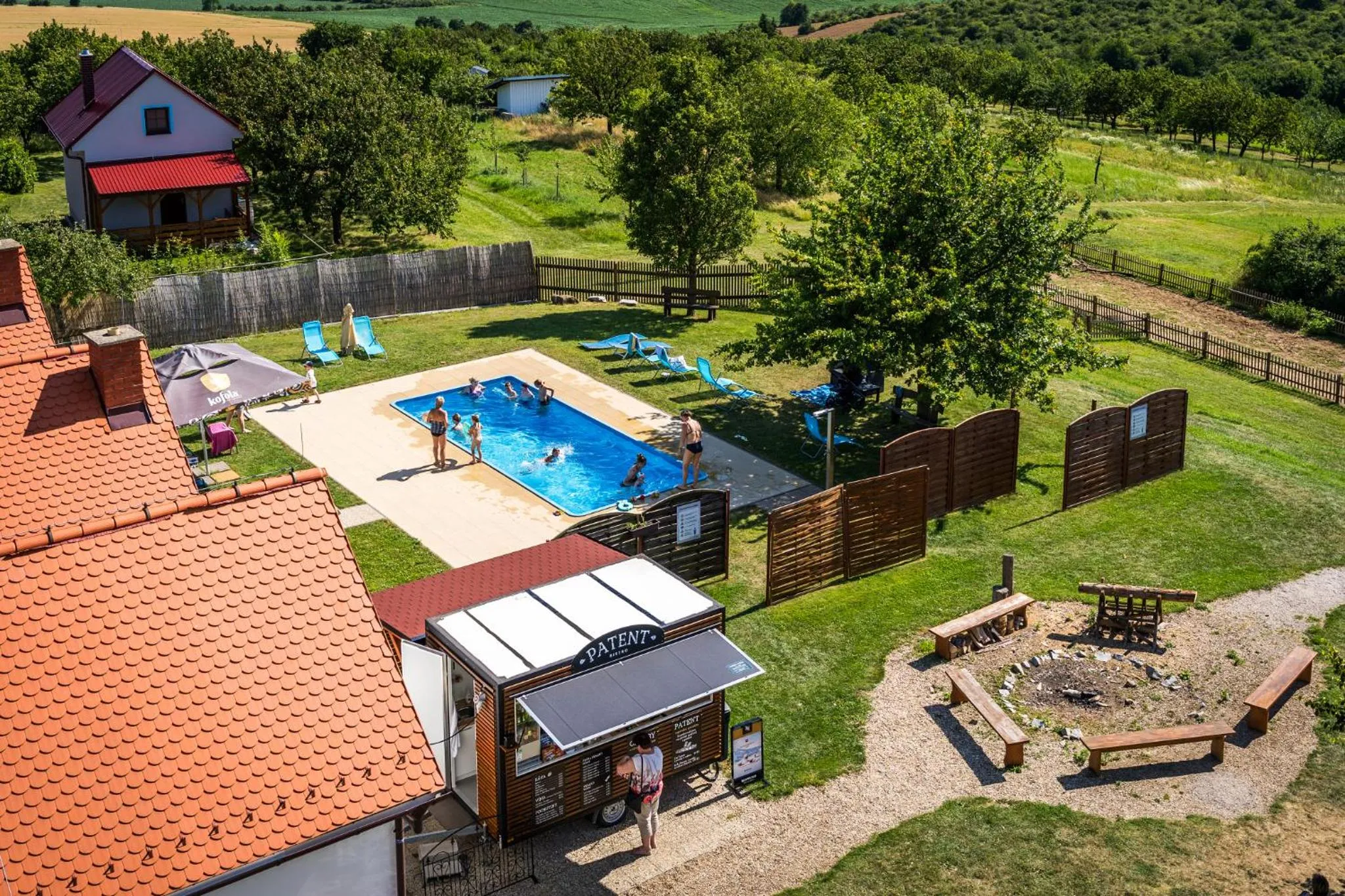 Natural landscape in Bukovanský mlýn