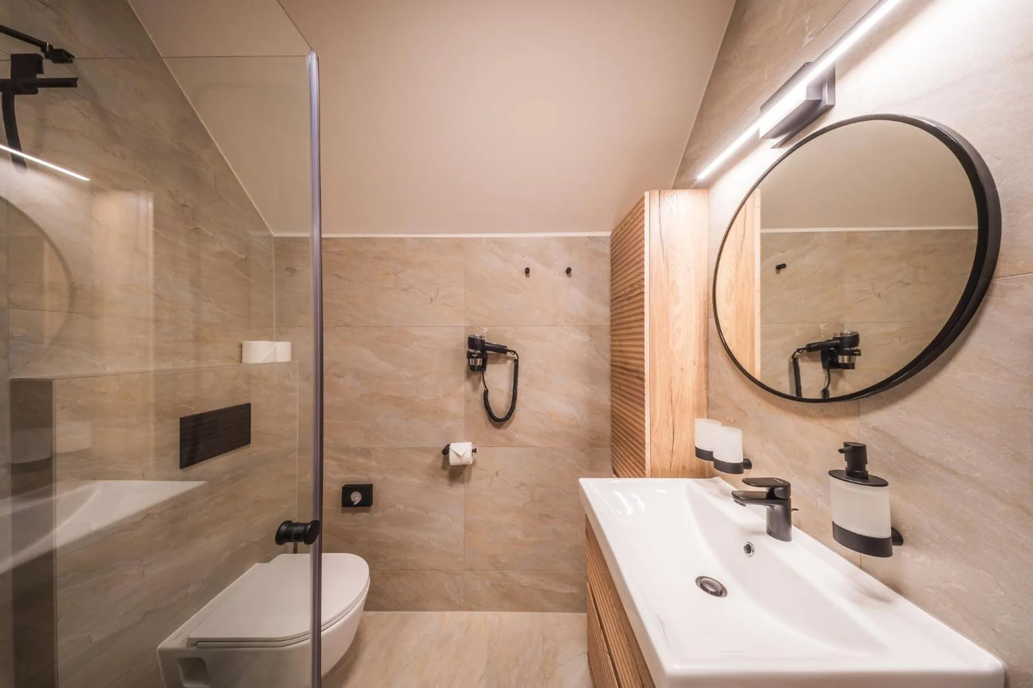 Bathroom in Bukovanský mlýn