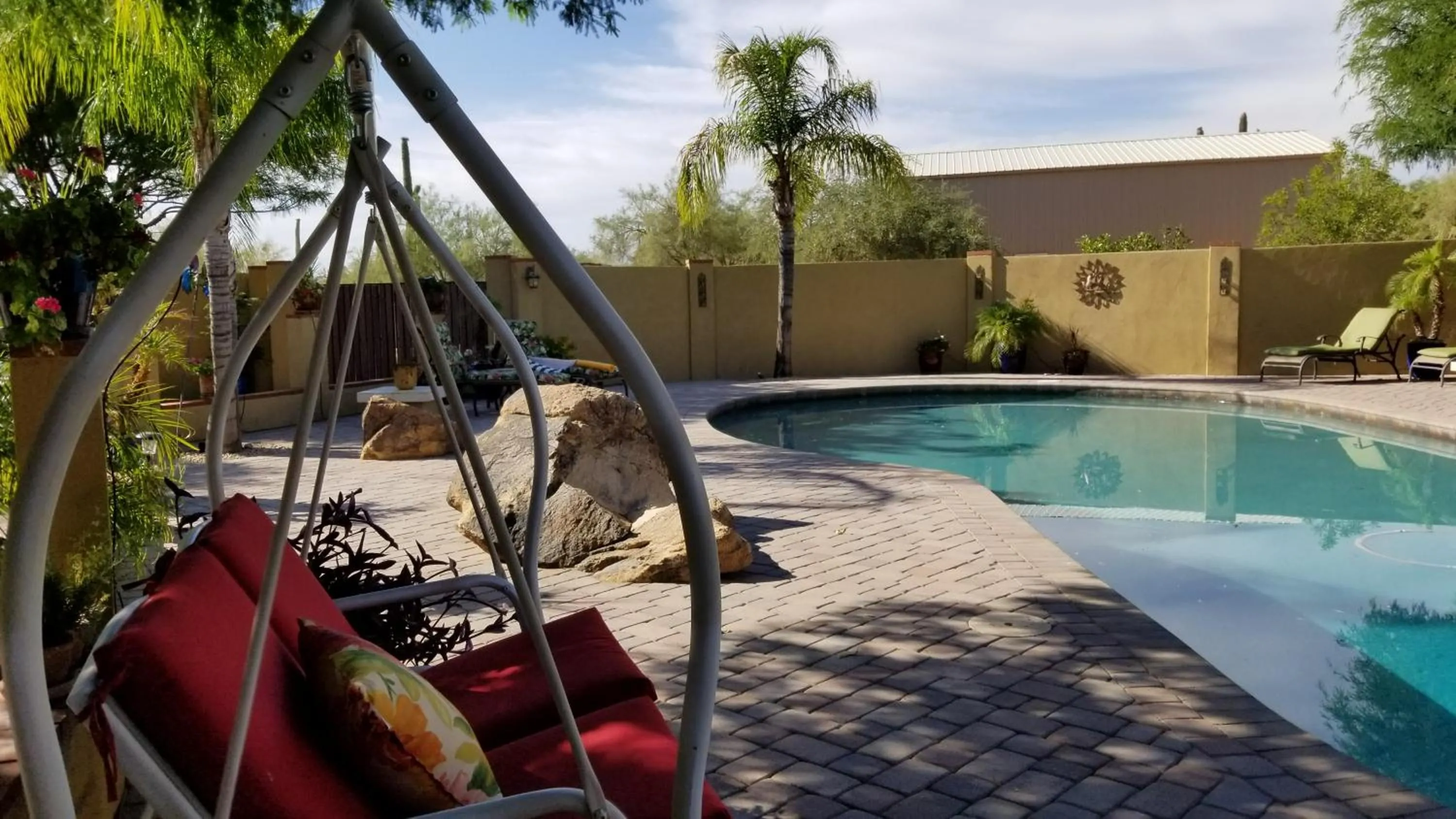 Swimming pool in Private, Quite Casita , N. Scottsdale area,Private Pool & Patio, Cave Creek Az.
