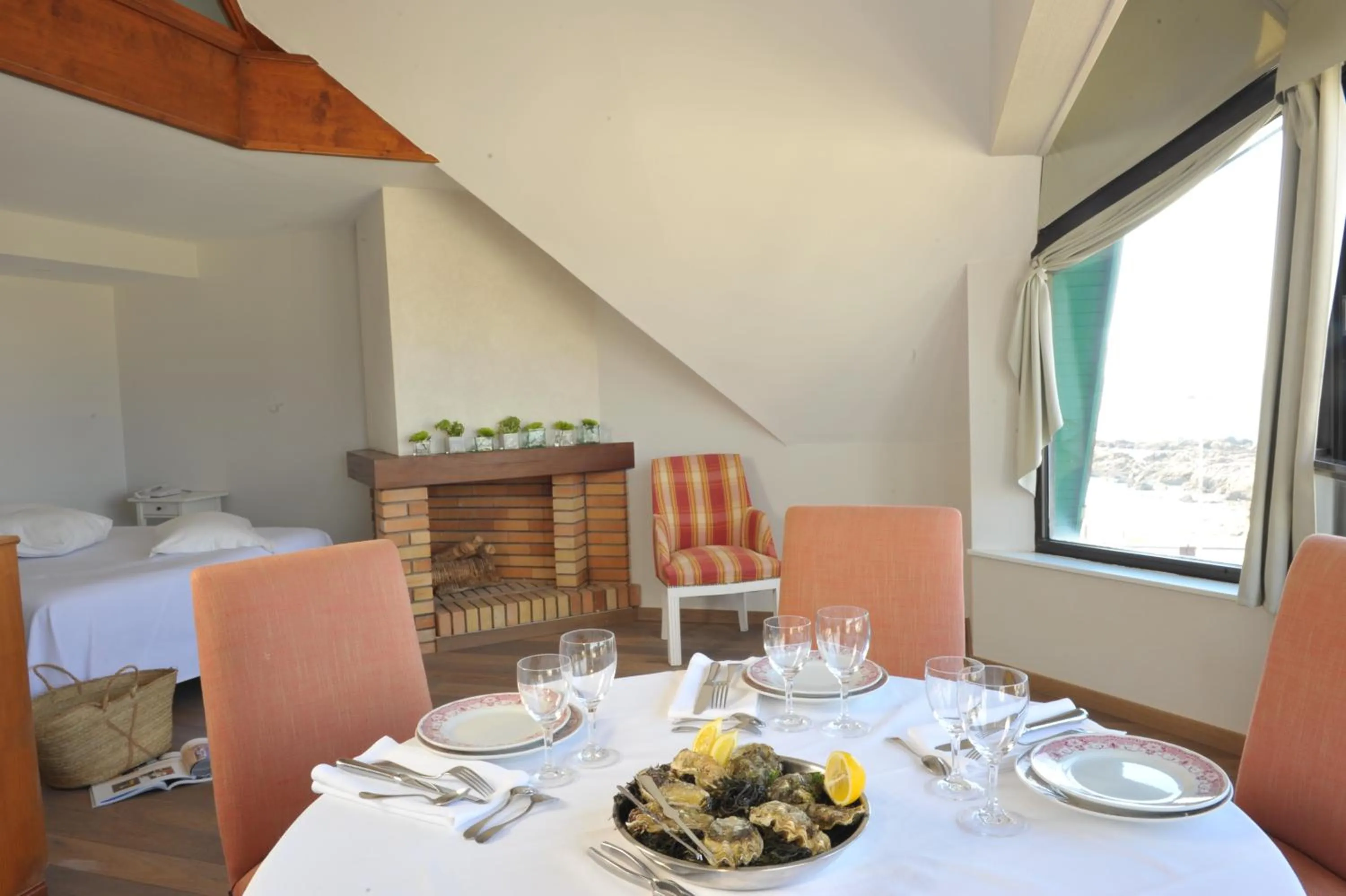 Dining area in Résidence Le Vénète