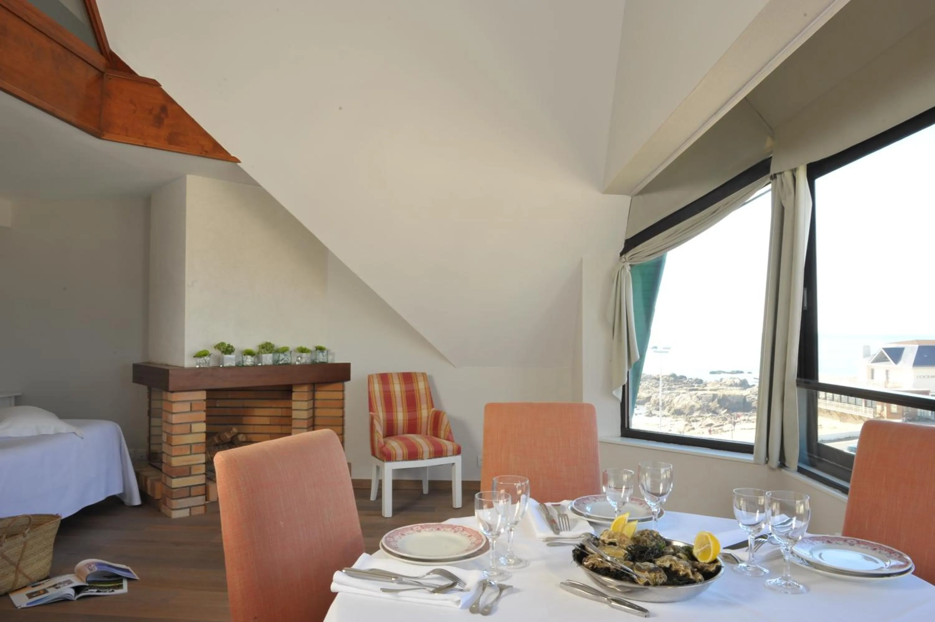 Dining area in Résidence Le Vénète